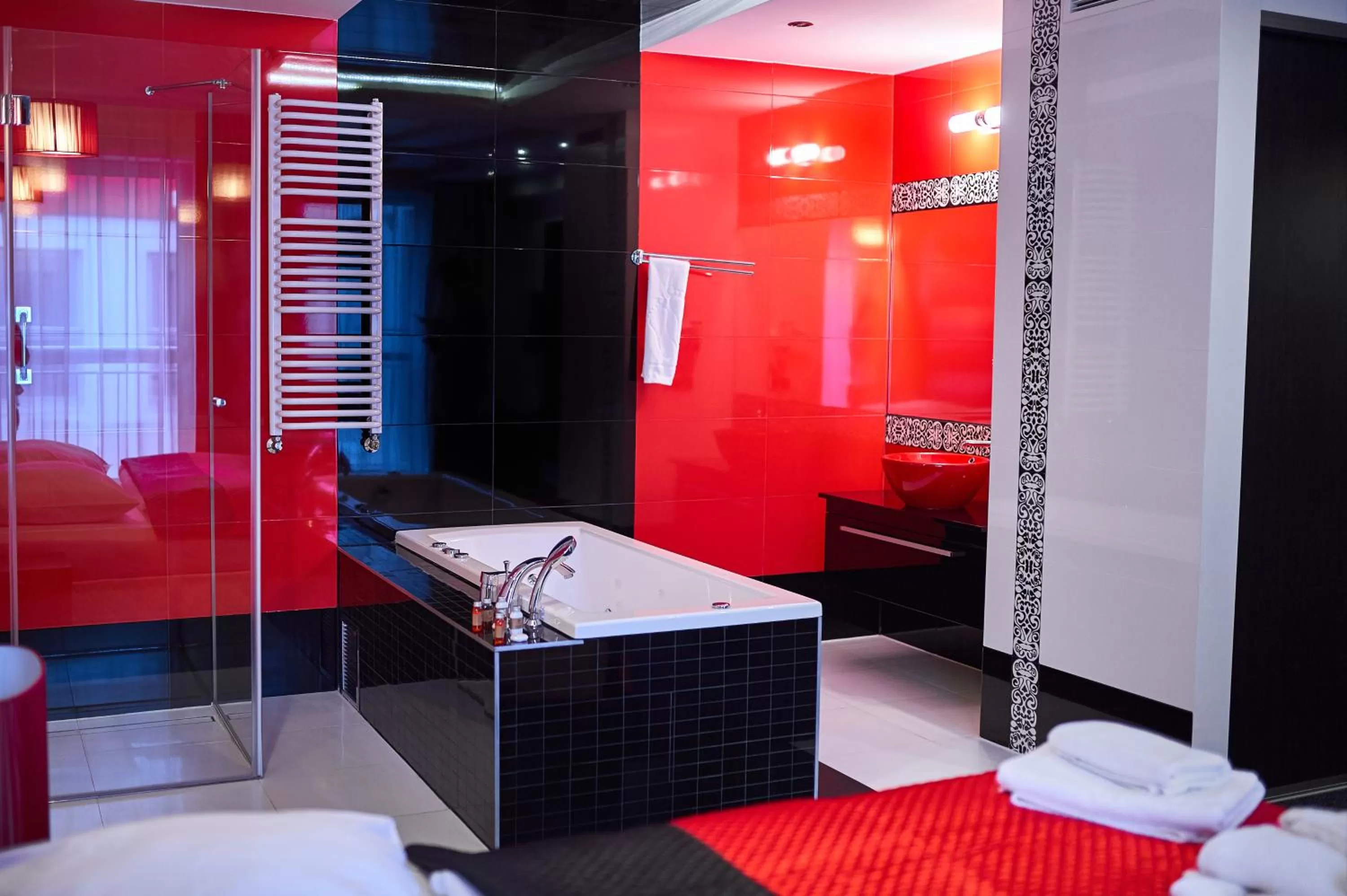 Bed in Hotel Zimowit