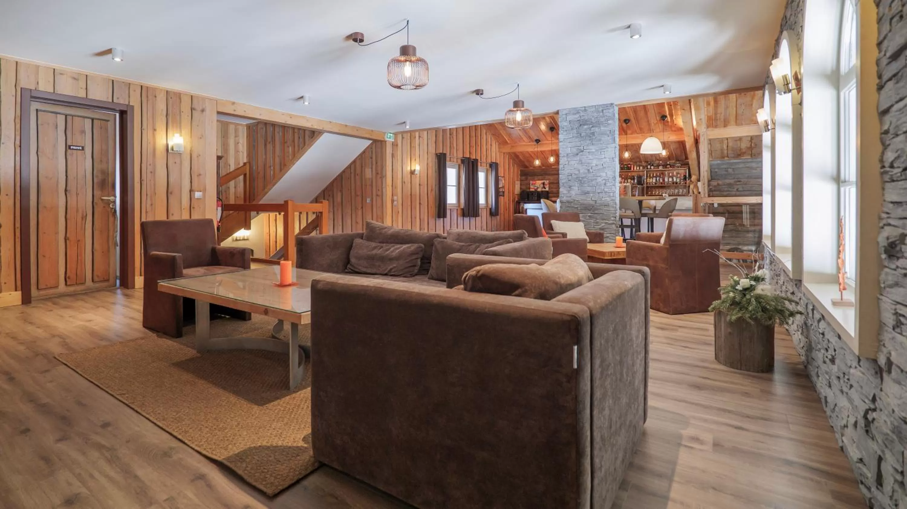 Living room in Hôtel Le Labrador