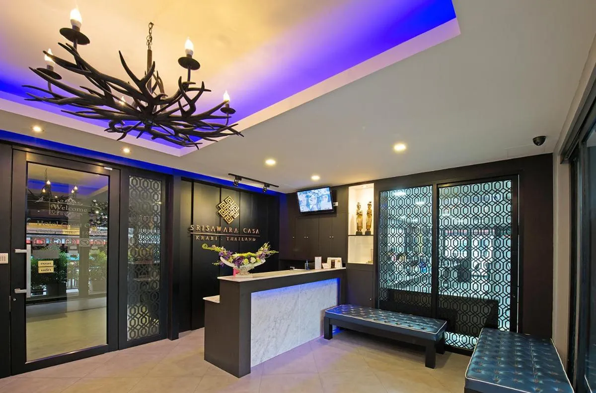 Lobby or reception in Srisawara Casa Hotel