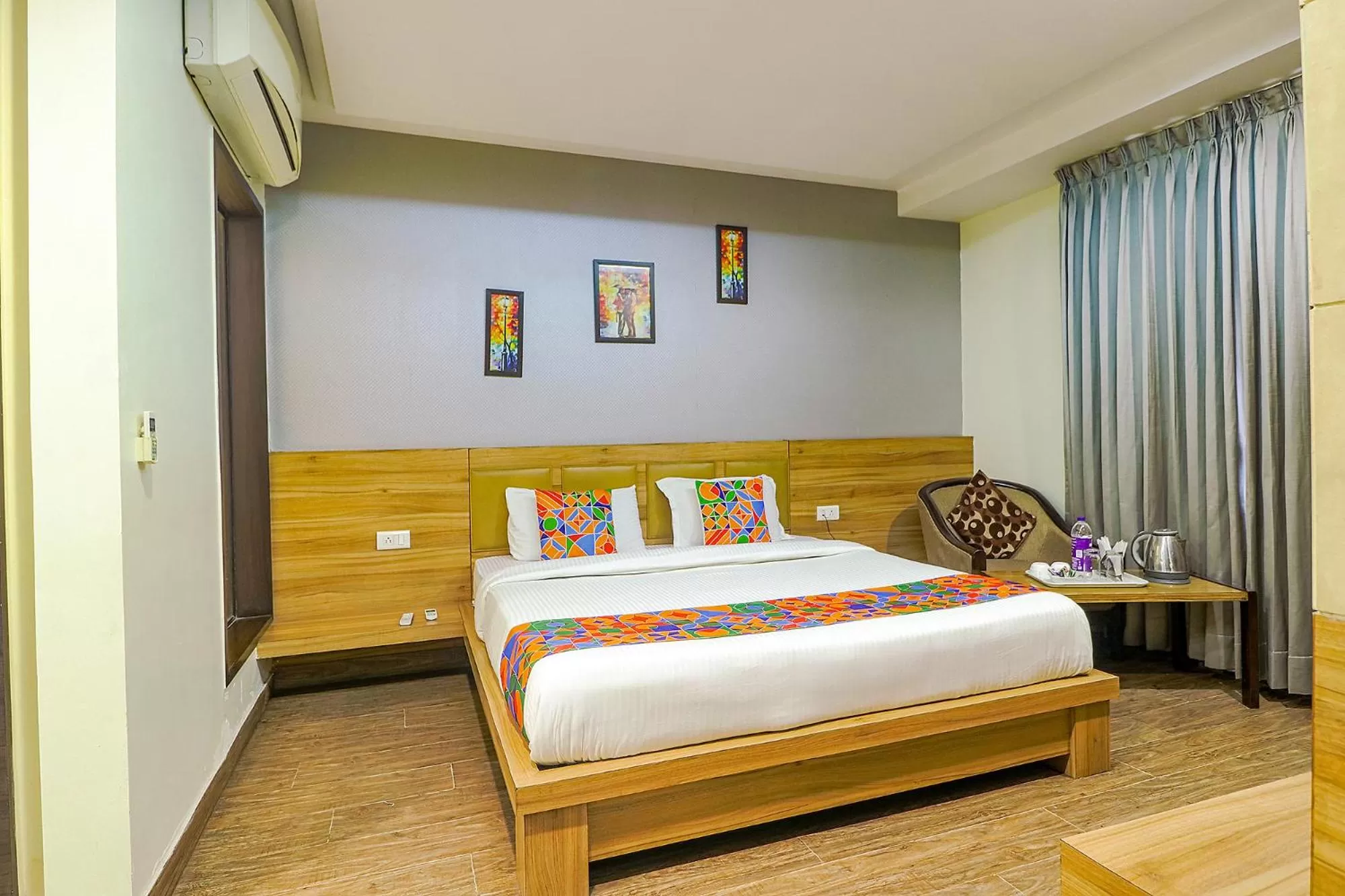 Photo of the whole room, Bed in FabHotel Prime Z Grand