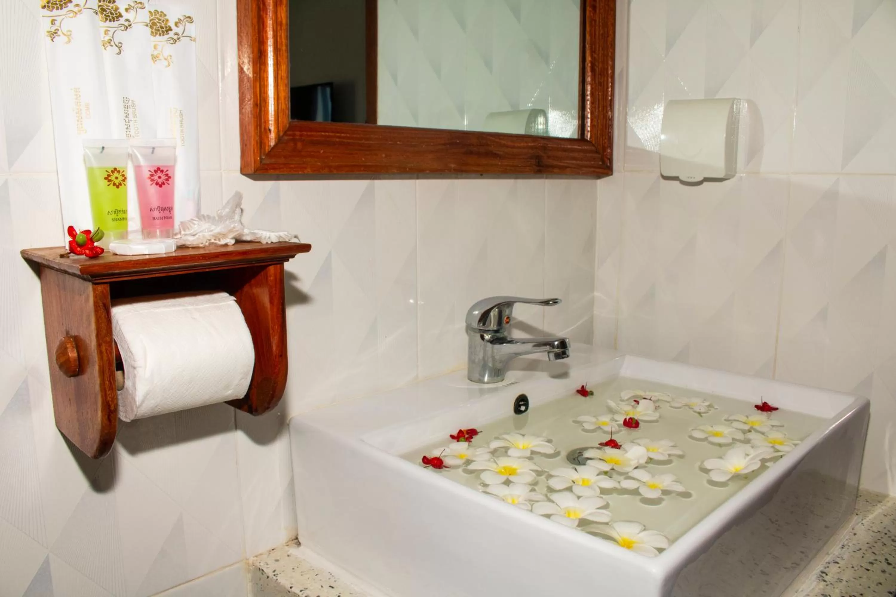 Bathroom in The Blanc Residence