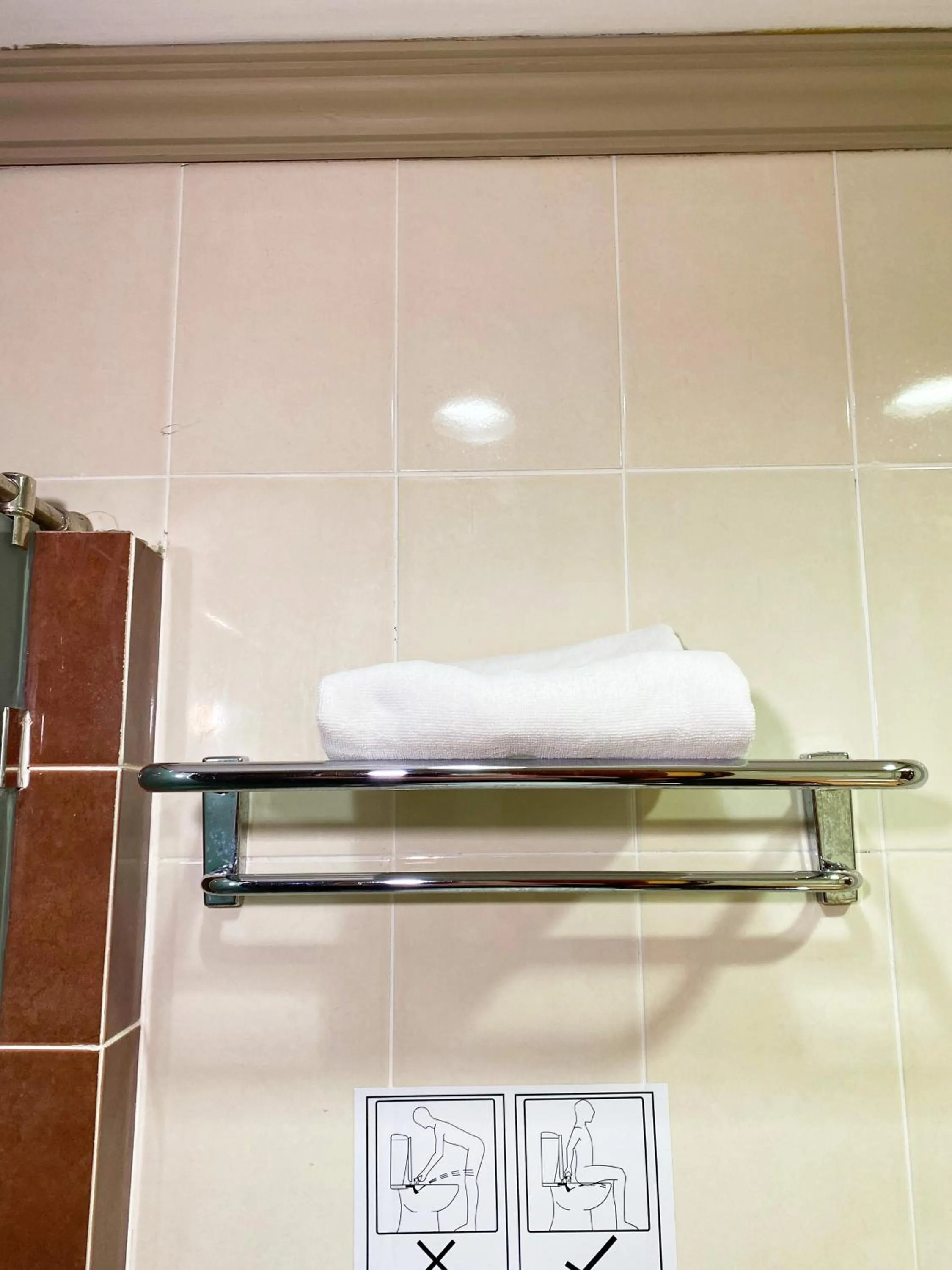 towels in Hotel Sandakan