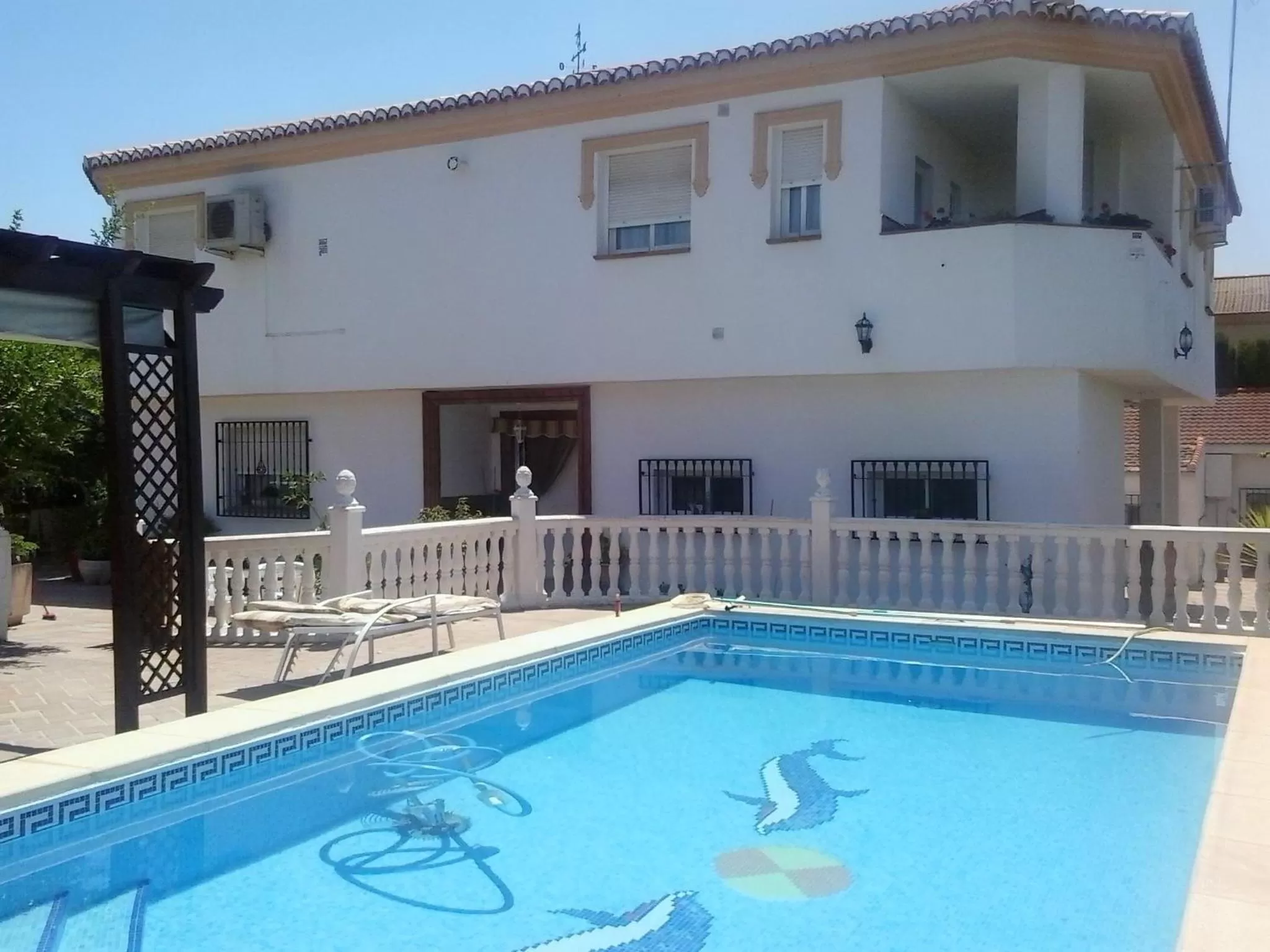 Swimming pool in B&b Casa Flamenca