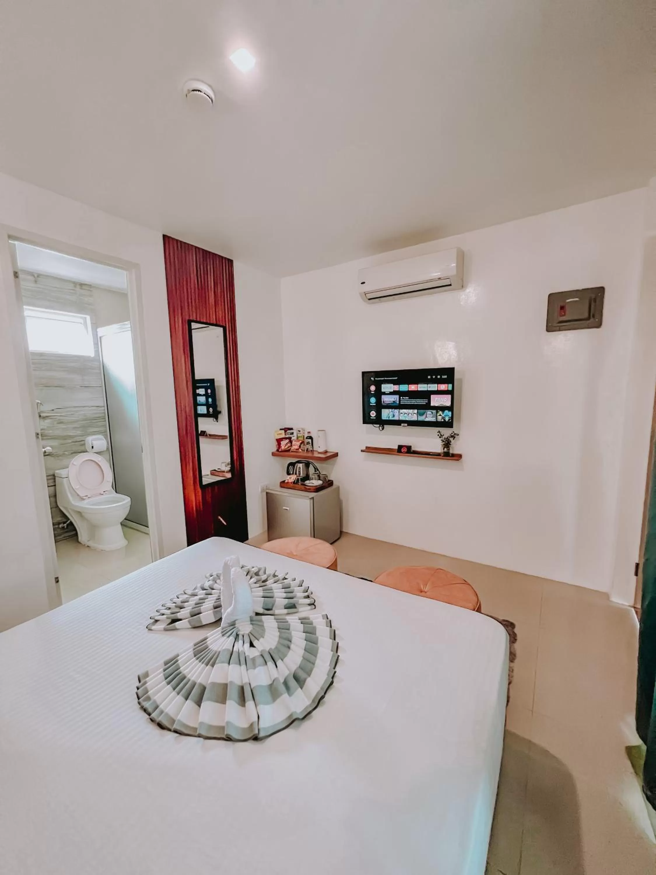 Bed in A Villas Resort & Restaurant