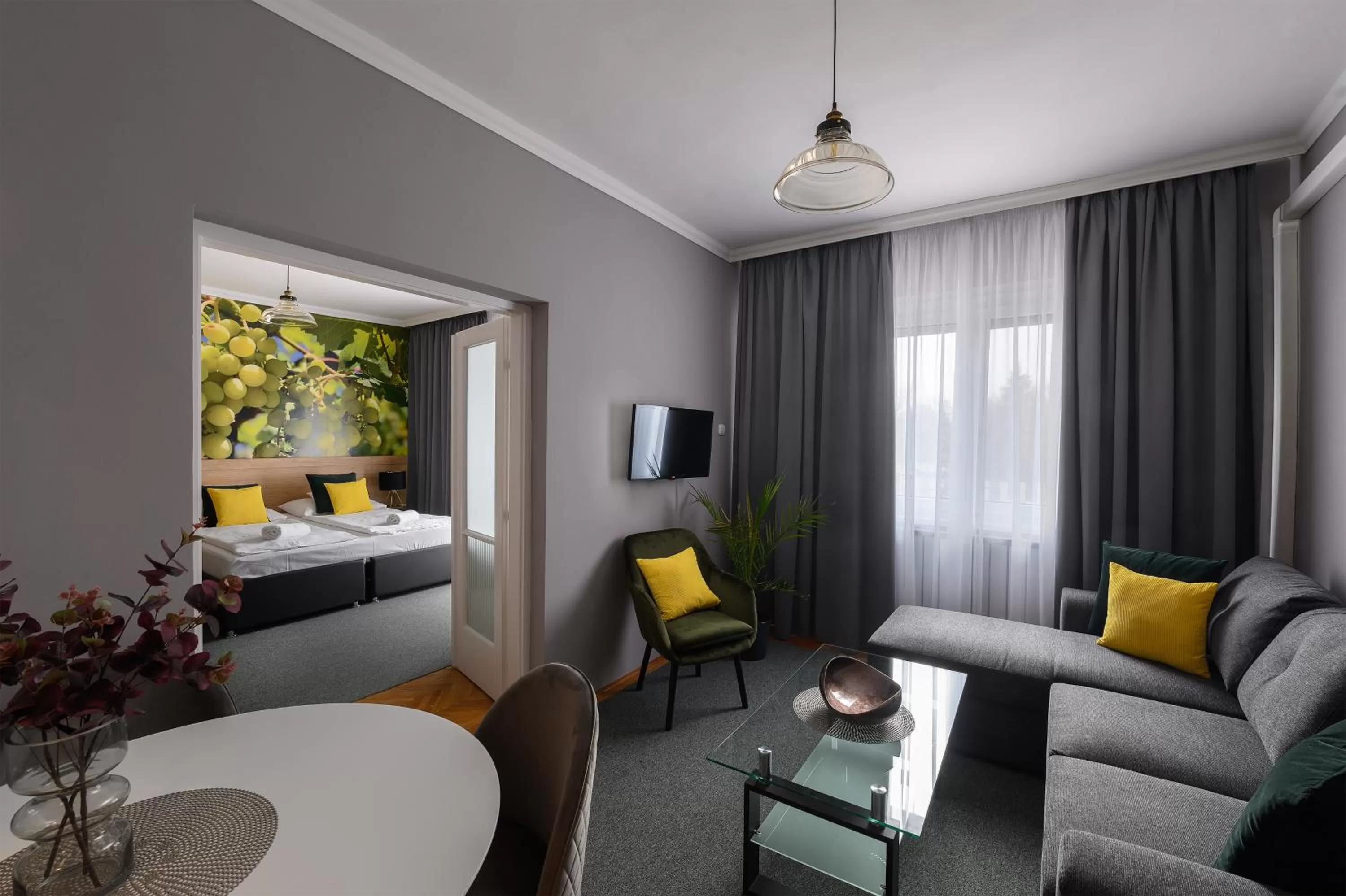 Property building, Seating Area in Angyal Panzió