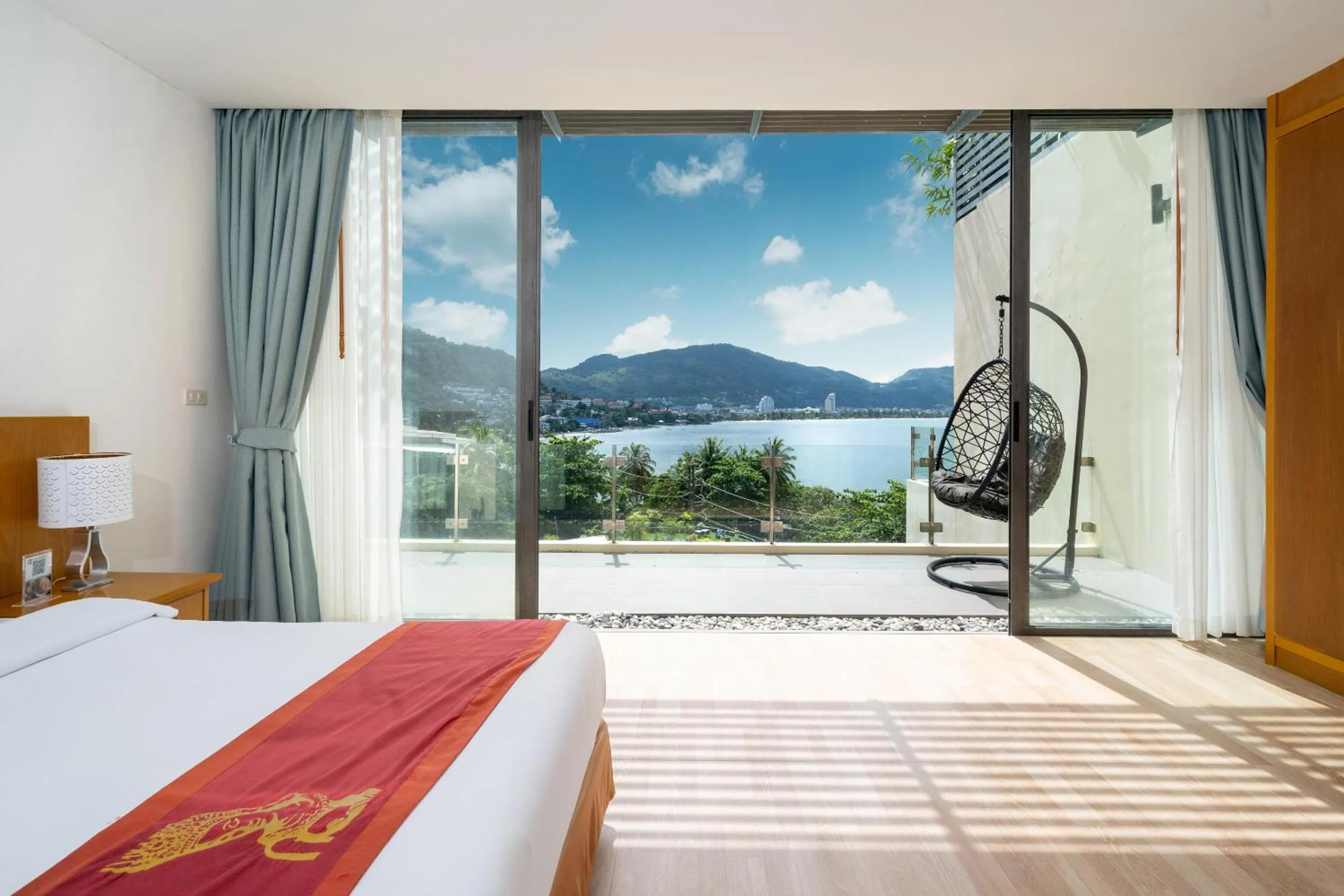 Bed in IndoChine Resort and Villas
