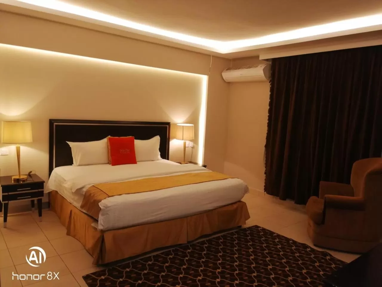 Bedroom, Bed in فيجن للشقق المخدومة ــ اقتصادي