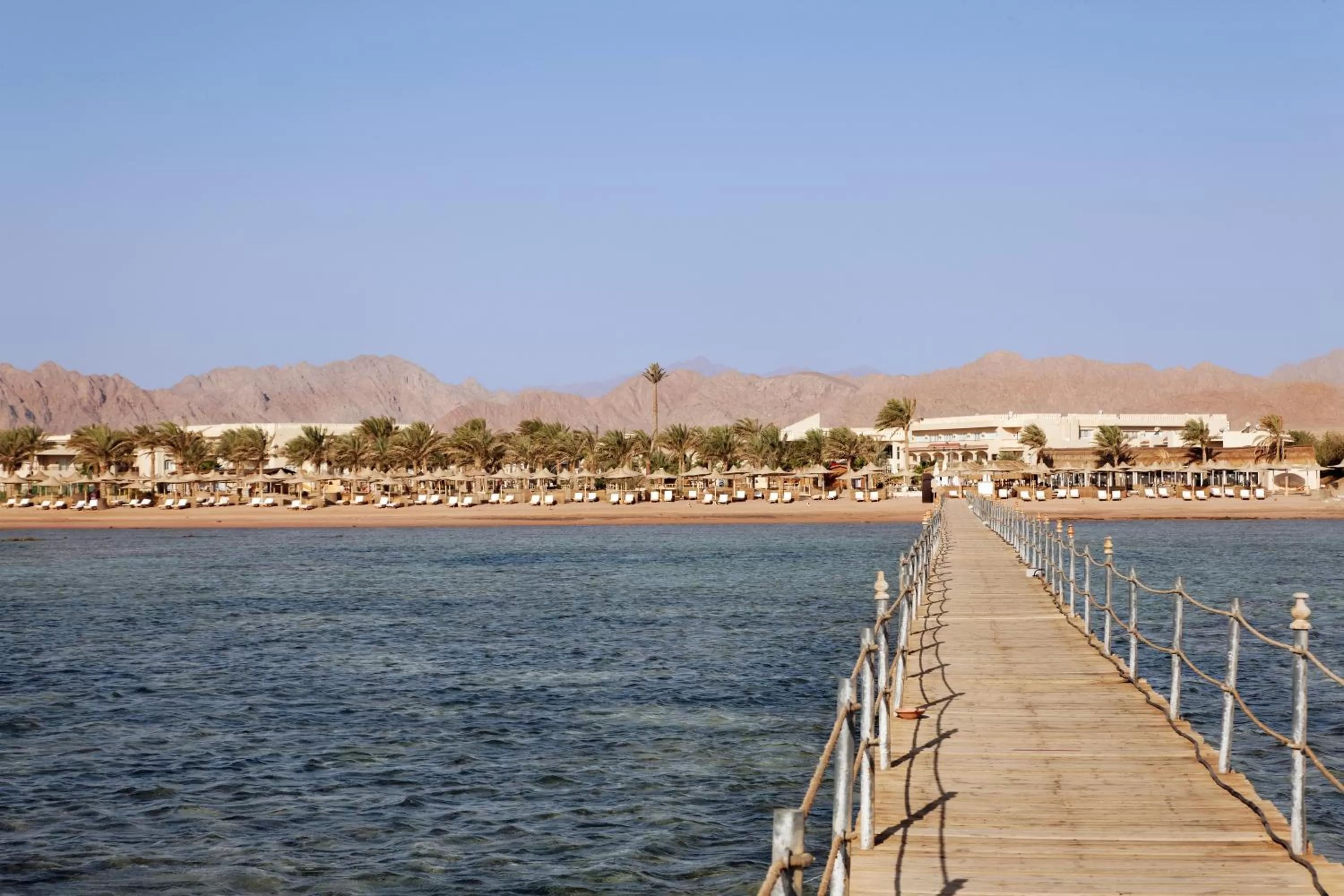 Beach in Pickalbatros Royal Moderna Sharm "Aqua Park"- All inclusive