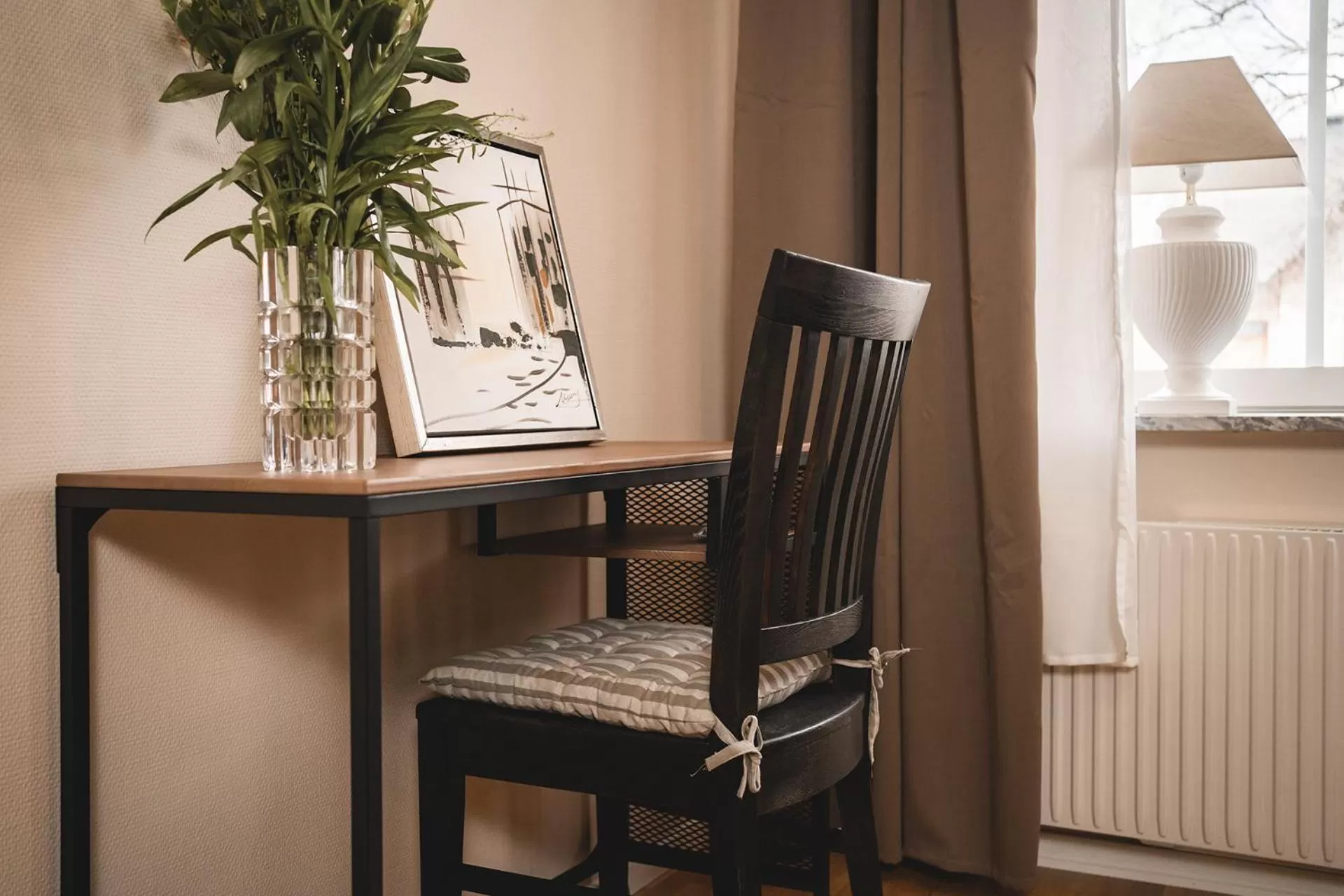 Seating area in Två Systrar B&B