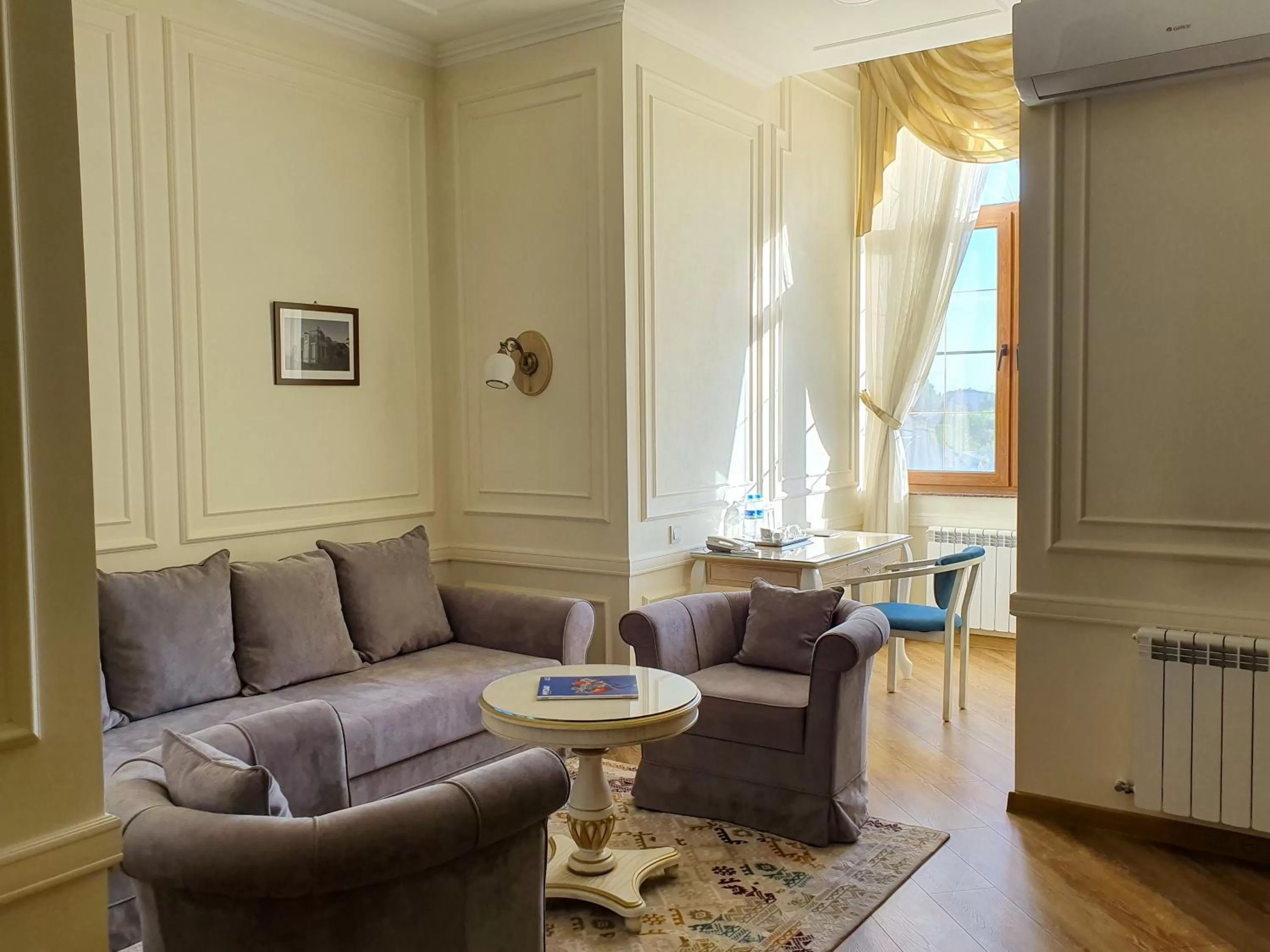 Living room in Silk Road Kokand Hotel