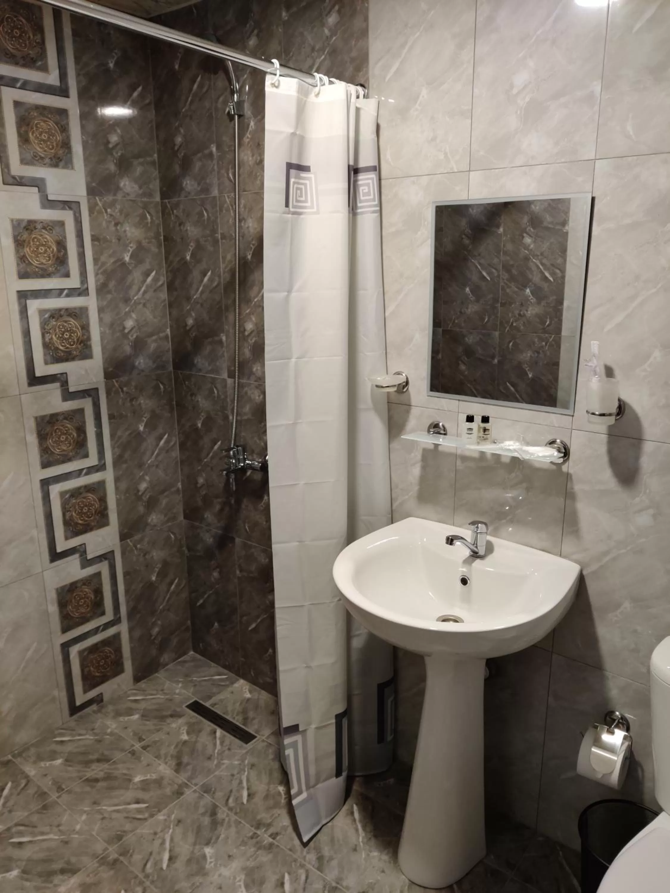 Shower in Richmind Hotel