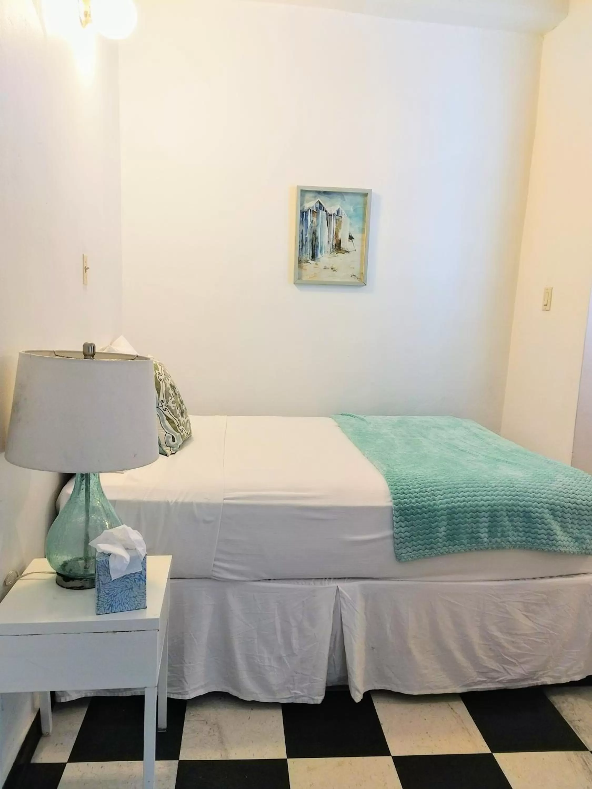 Bed in La Capitana Old San Juan Building