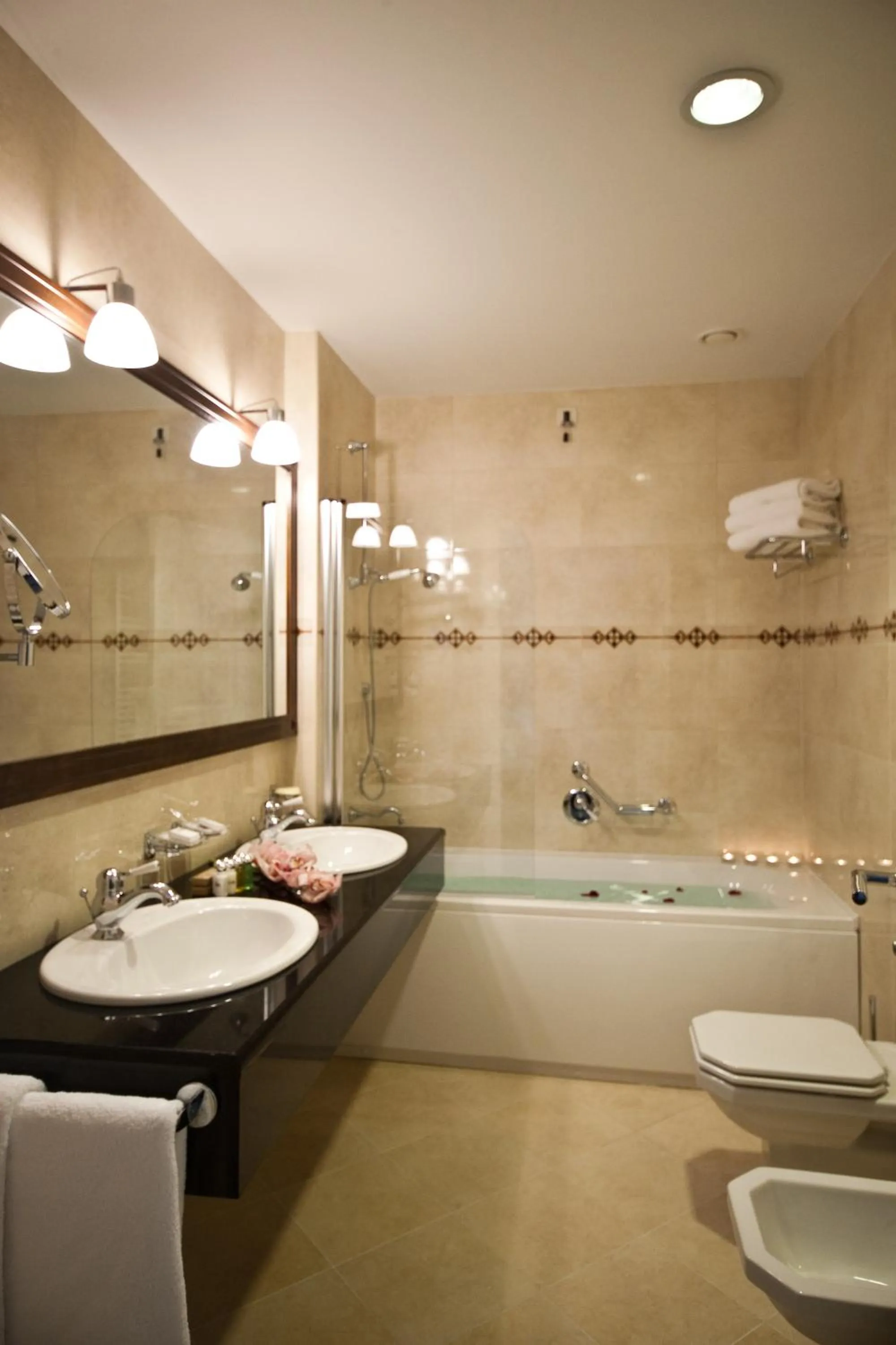 Bathroom in Royal Princess Hotel