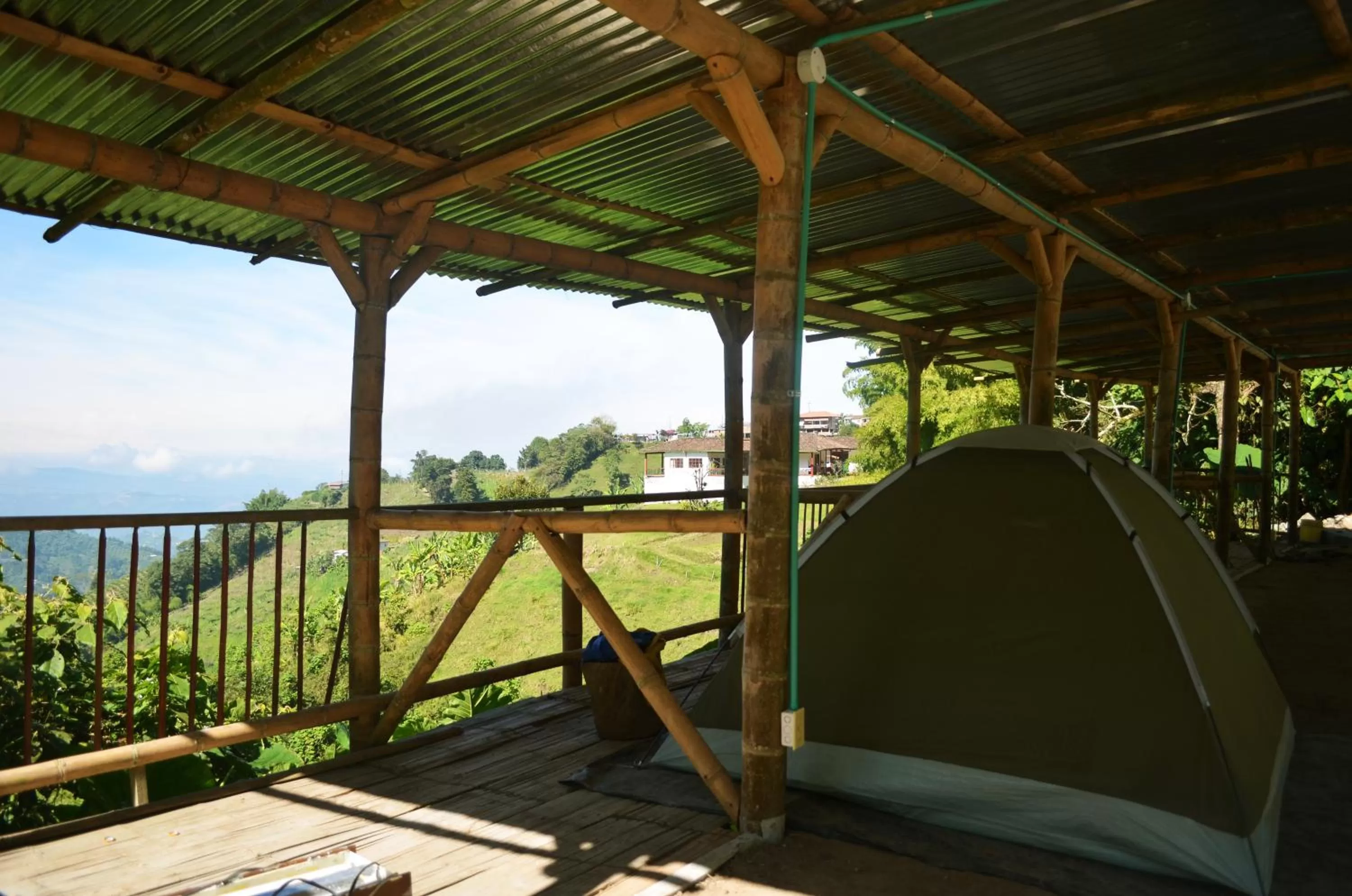 Facade/entrance in Eco Lodge La Juanita