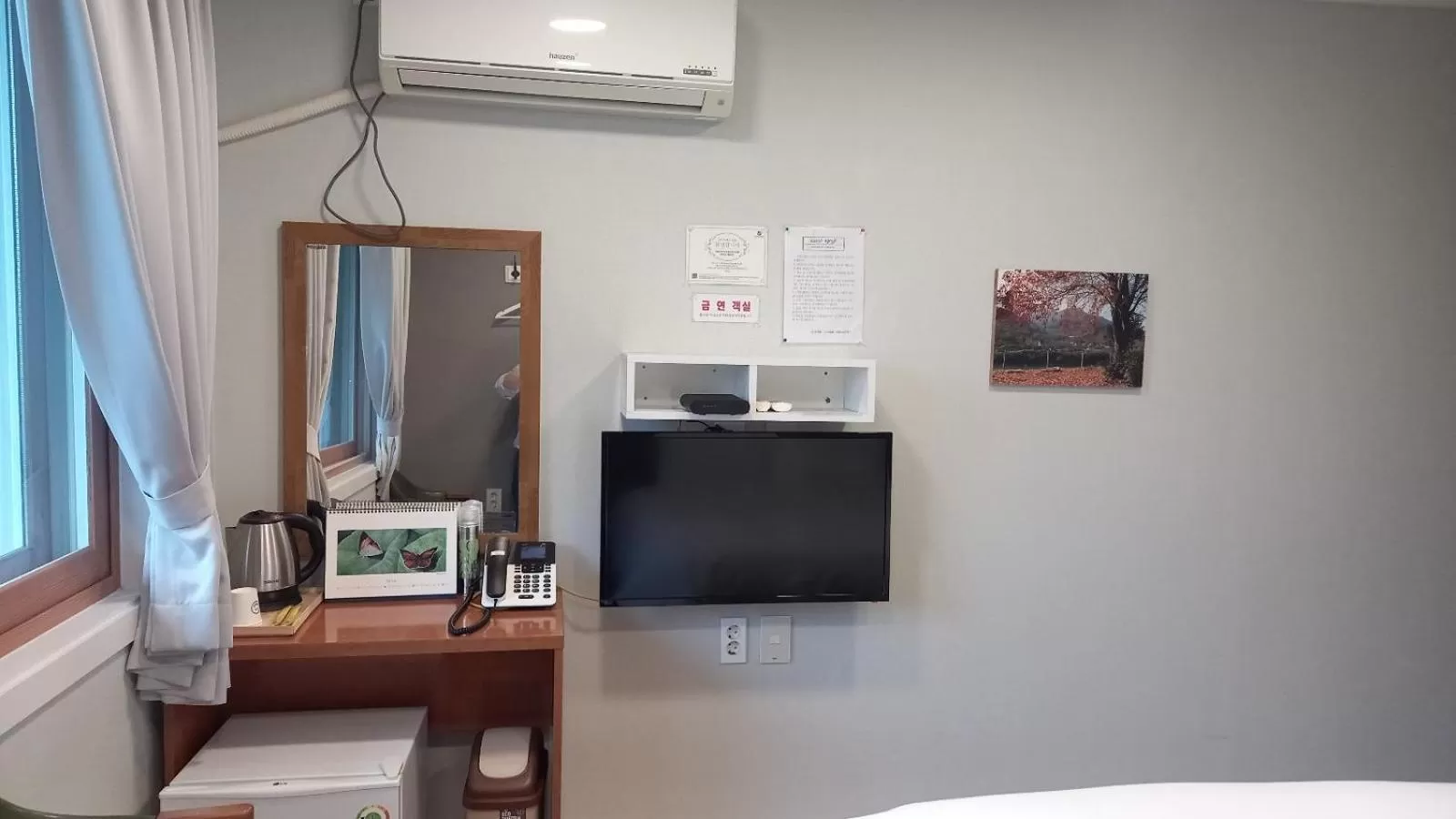 TV/Entertainment Center in Hotel Jirisan Haetsal