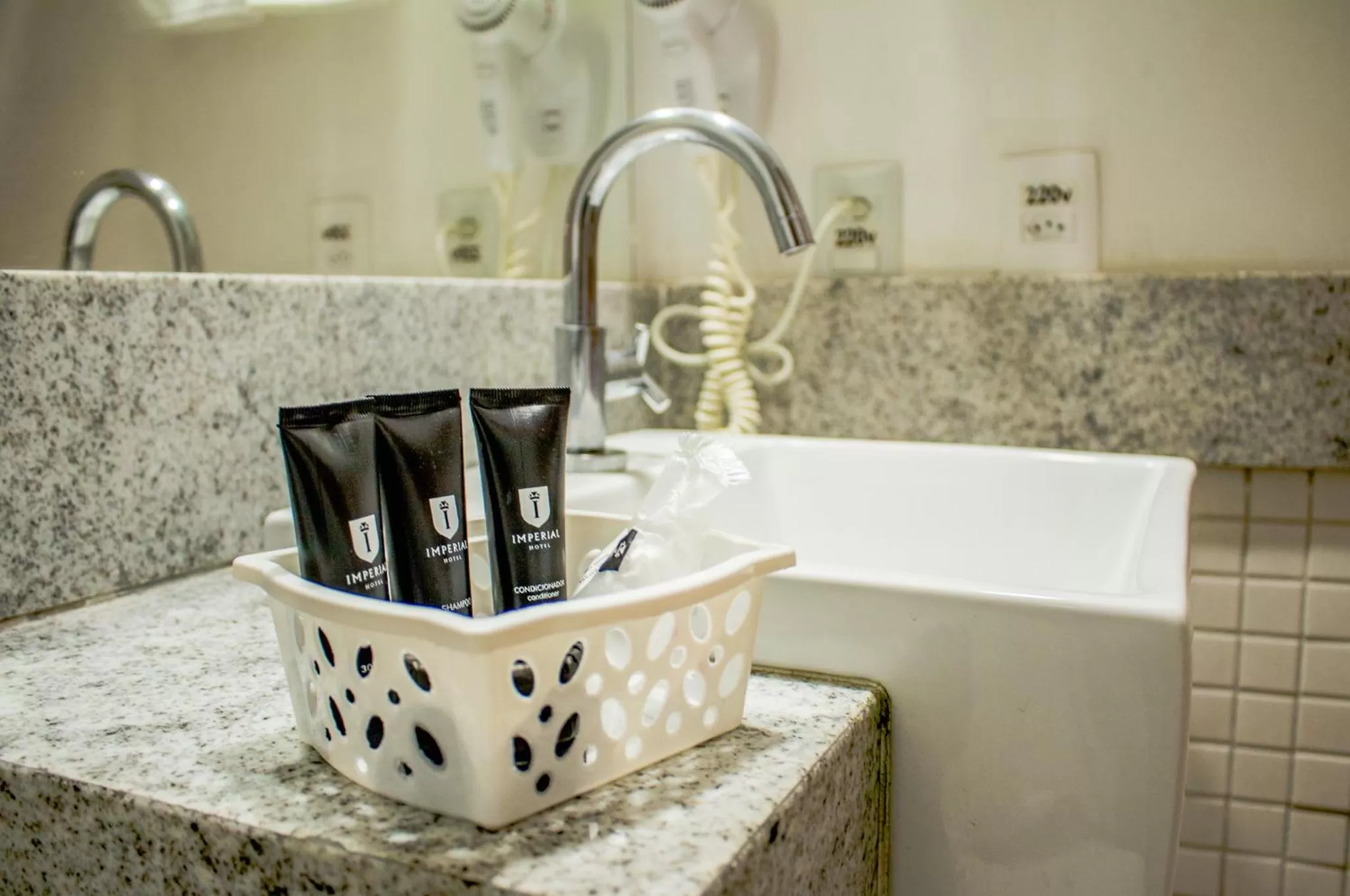 Bathroom in Imperial Hotel
