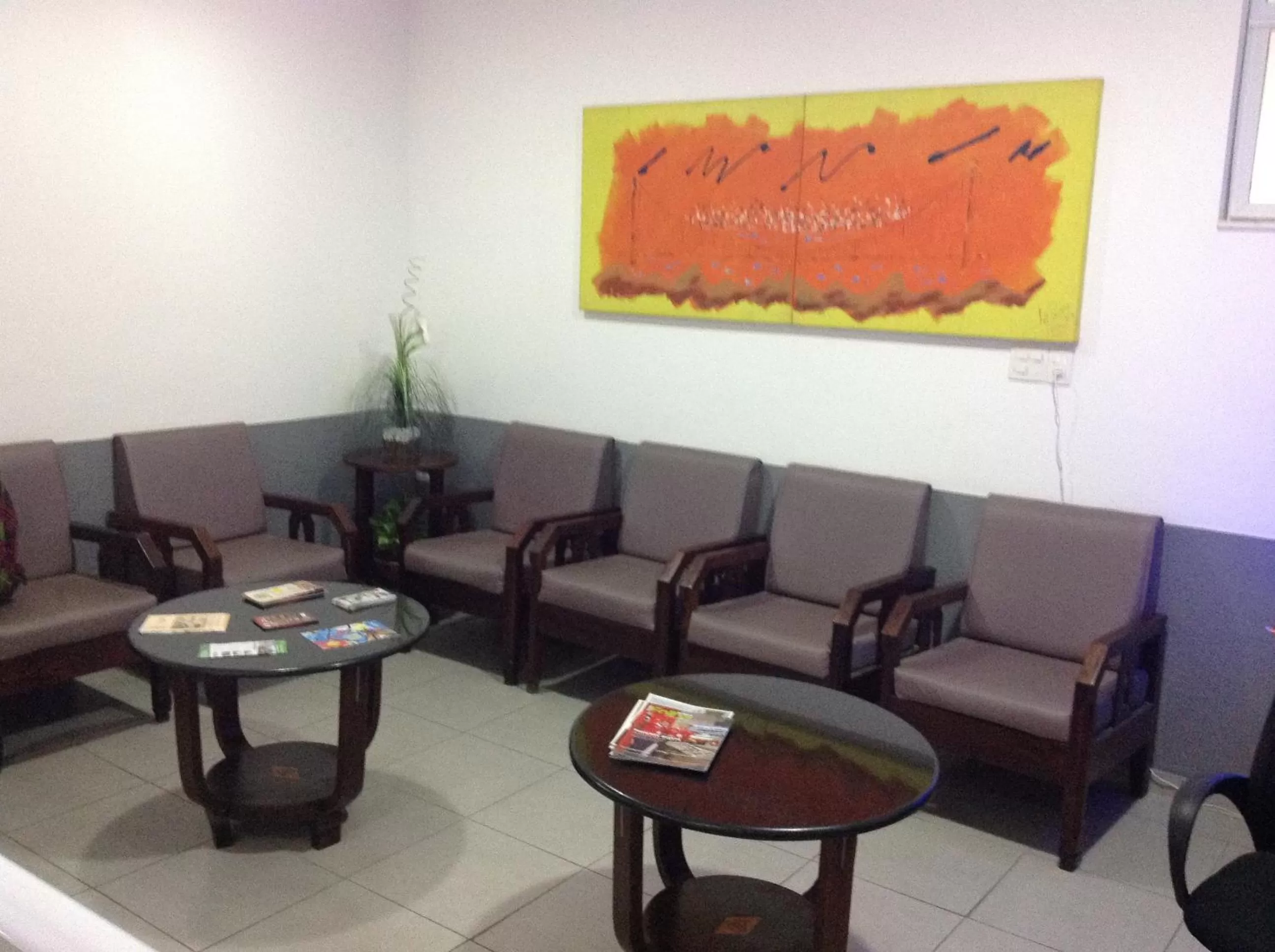 Lobby or reception in Hotel America do Sul