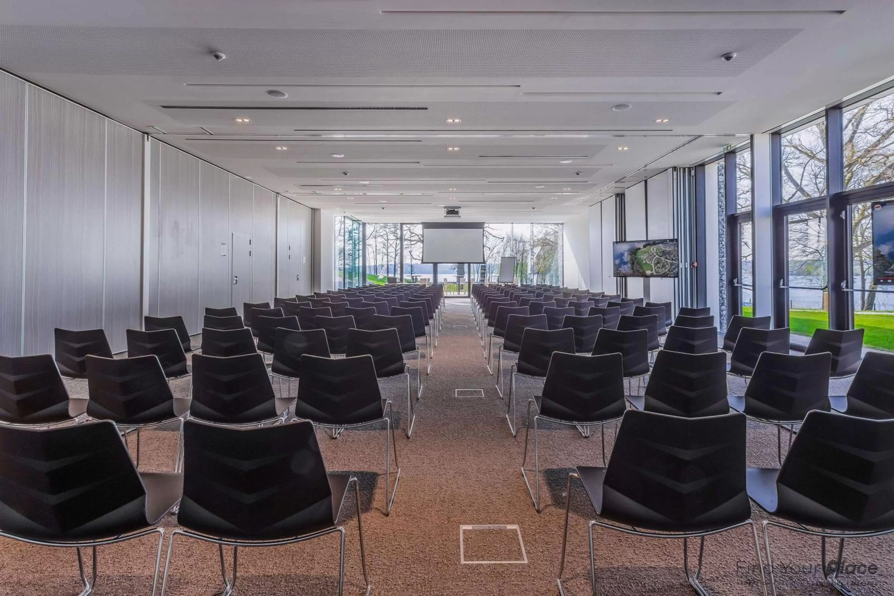 On site in Golden Lakes Hotel