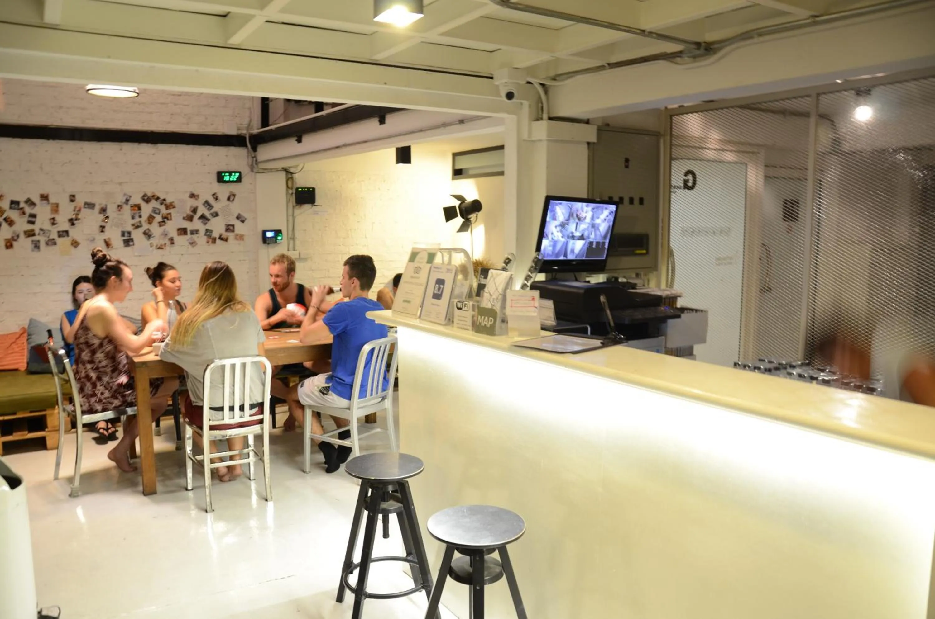 People in Bangkok Nomad Hostel