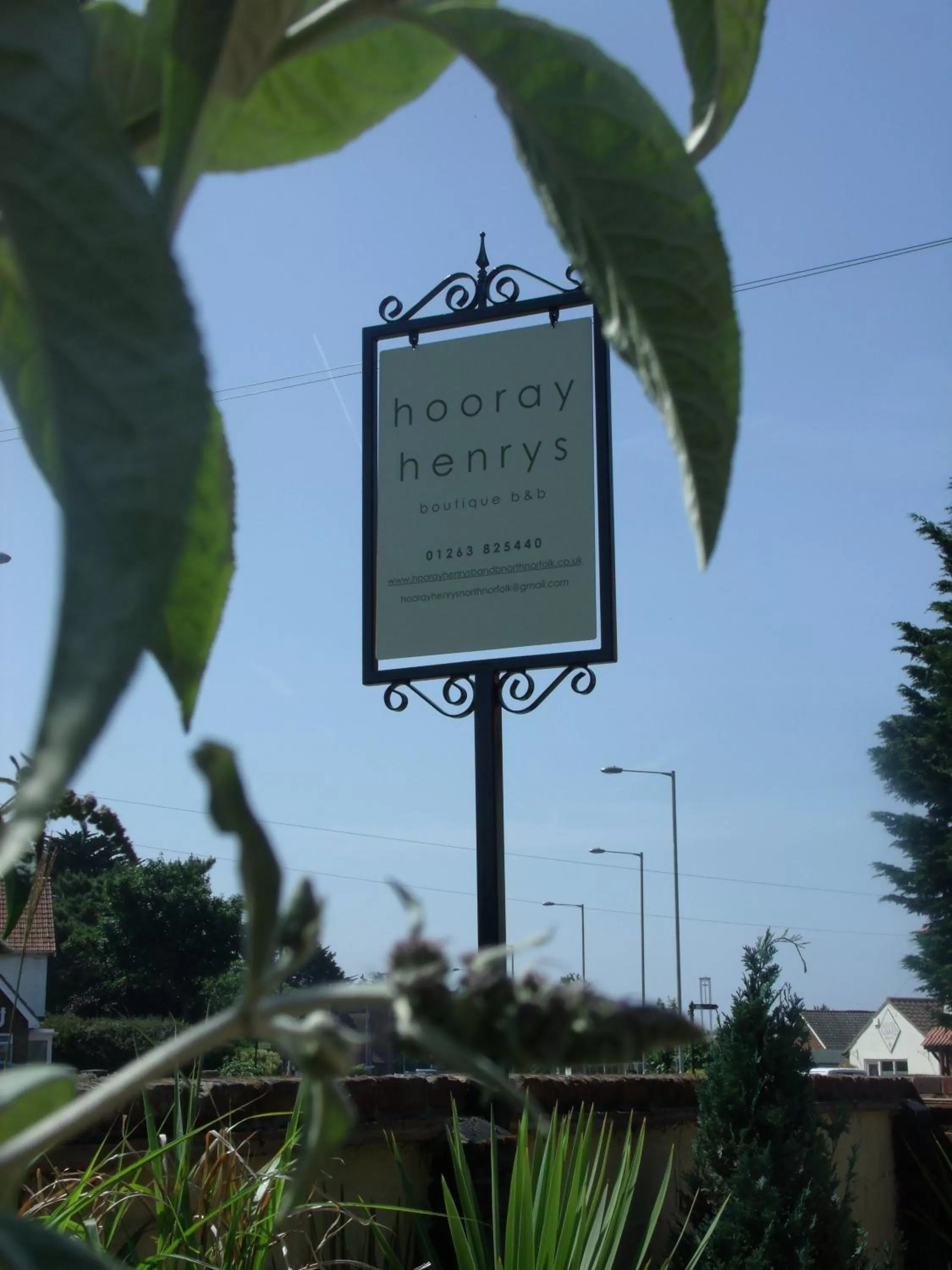 Facade/entrance in Hooray Henrys