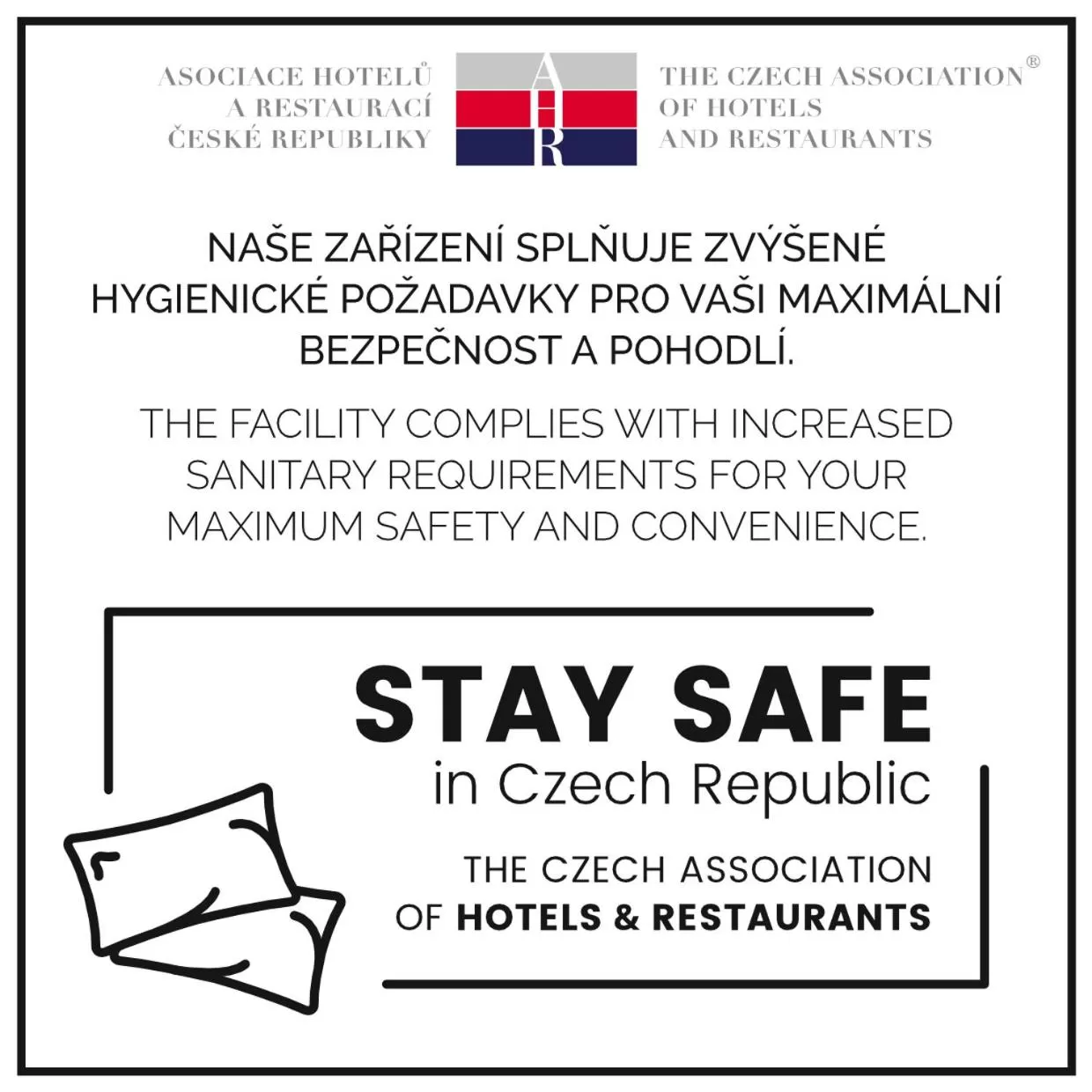 Logo/Certificate/Sign in Hotel Golden City Garni