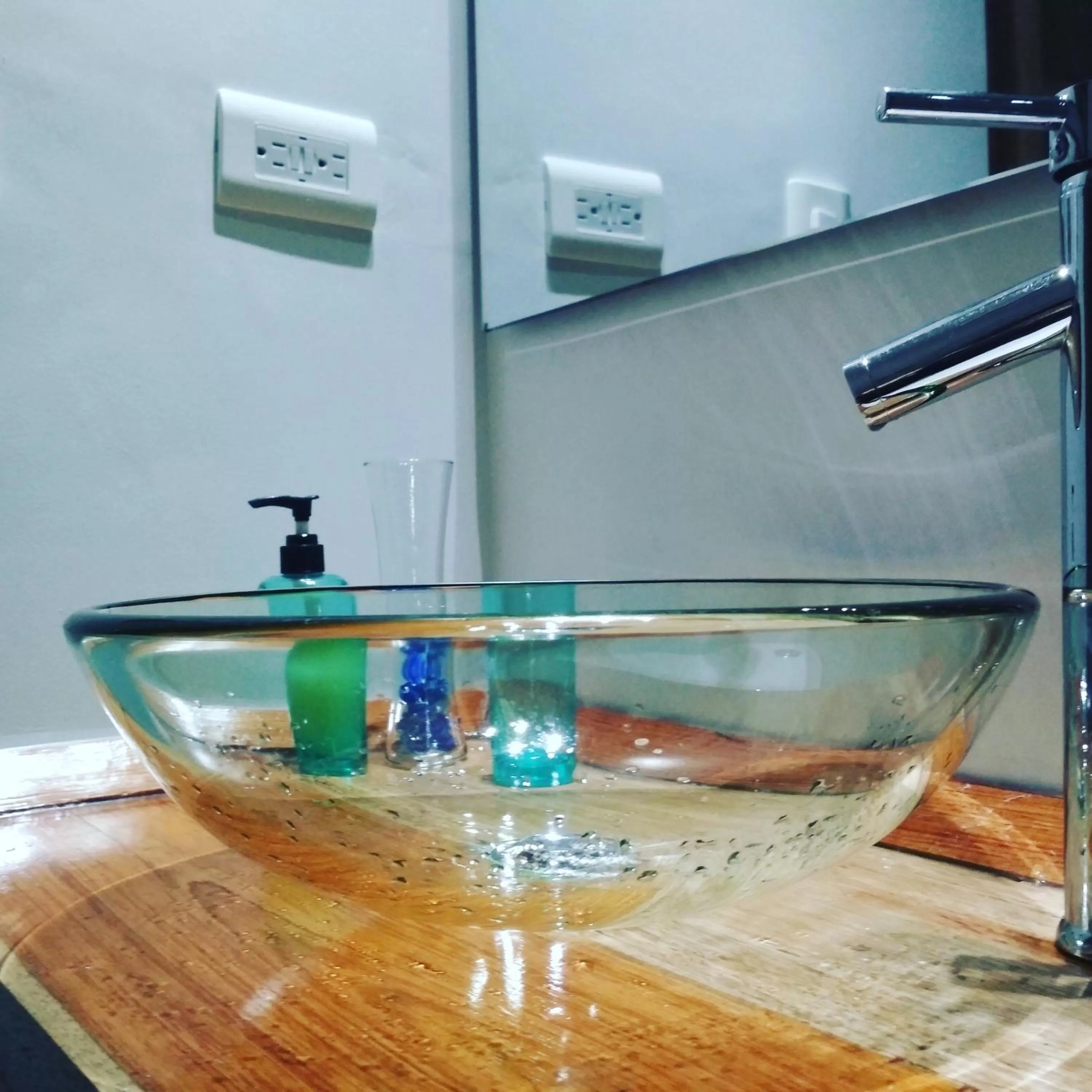 Bathroom in Hotel La Caracola