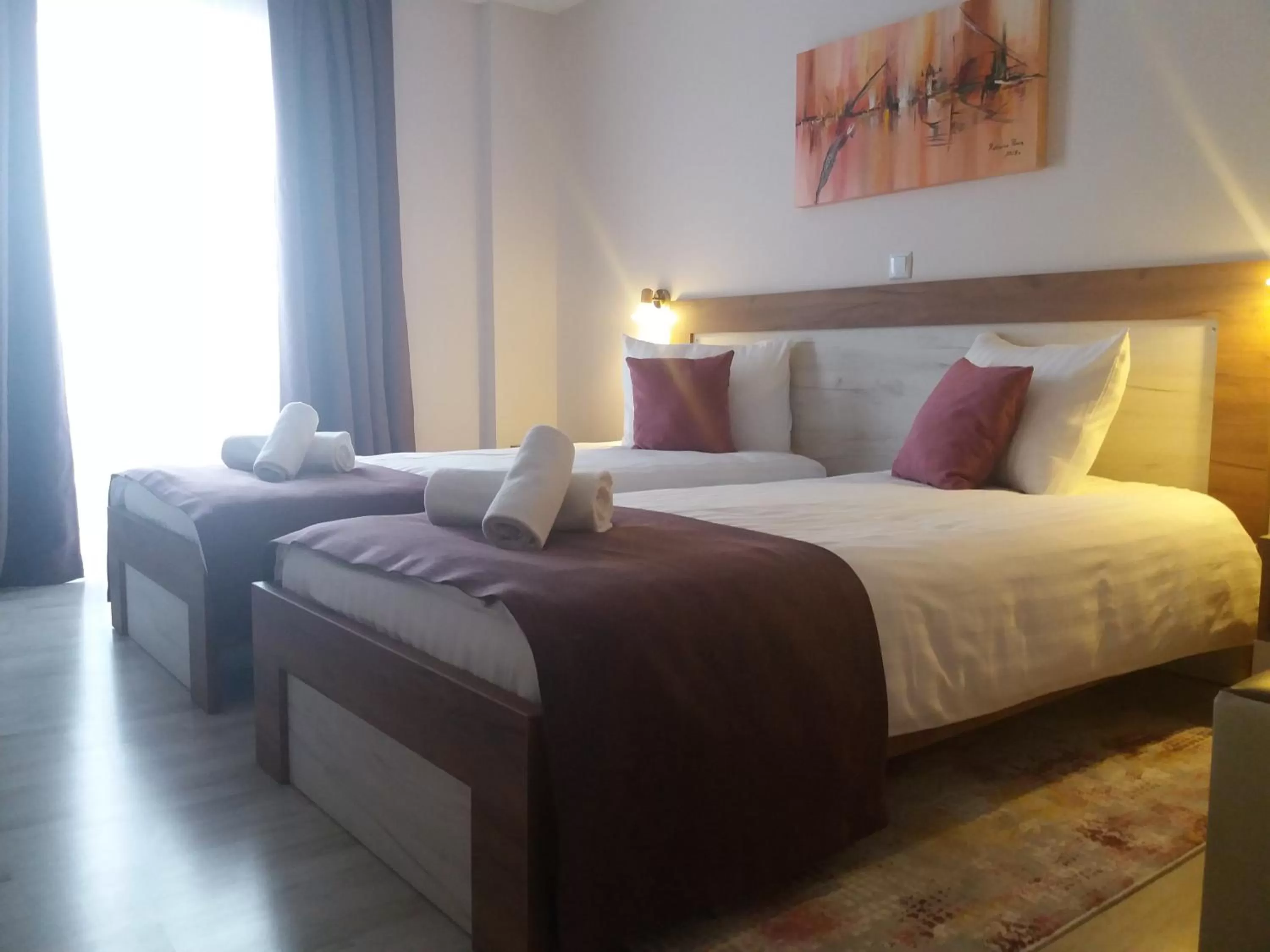 Bed in Boulevard Apartments