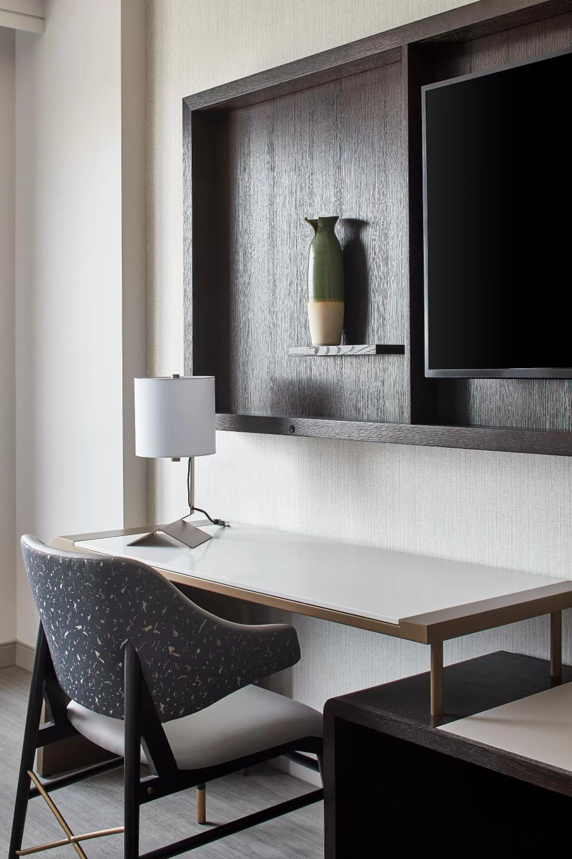 Decorative detail in UNC Charlotte Marriott Hotel & Conference Center