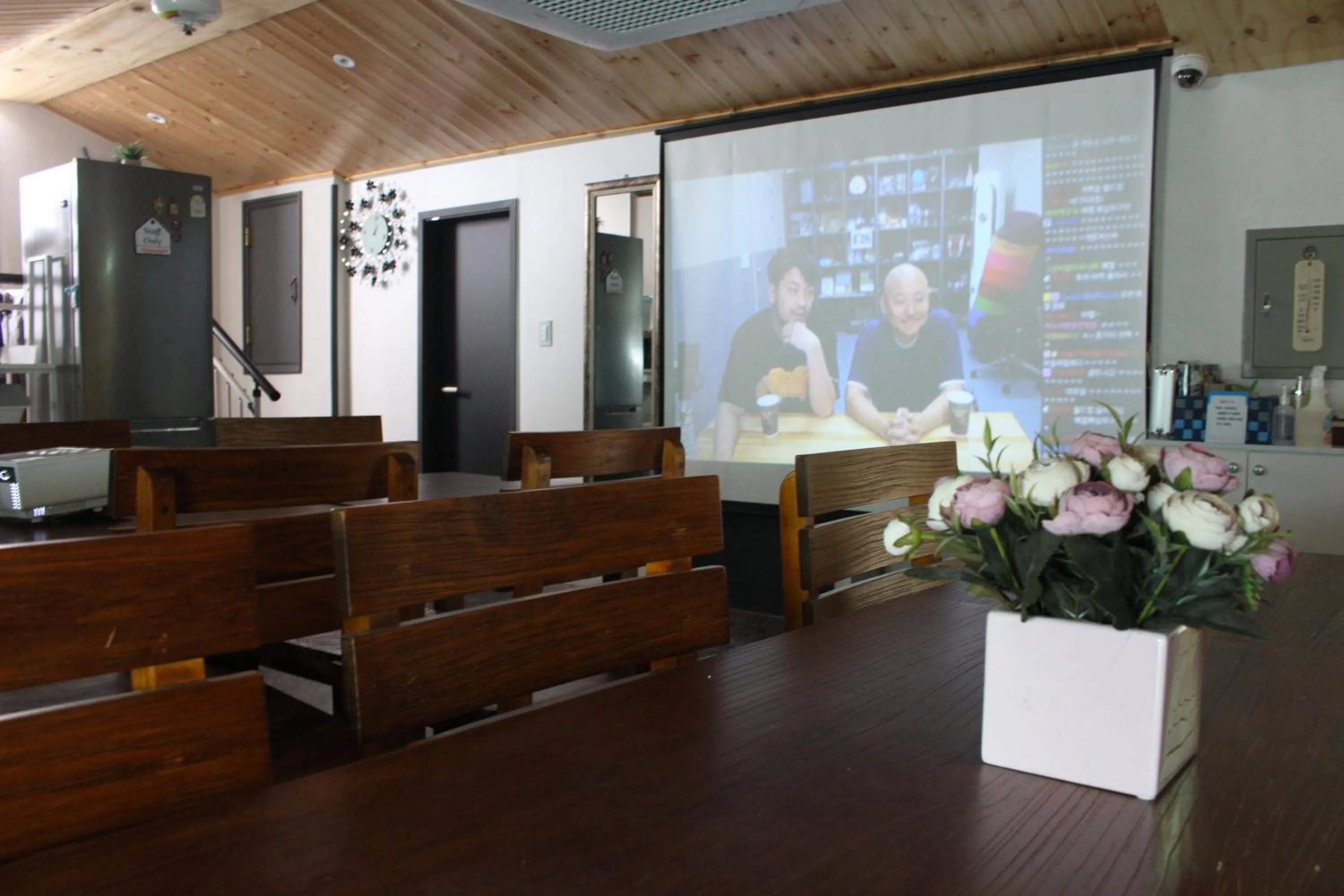Dining area in The Road Hotel