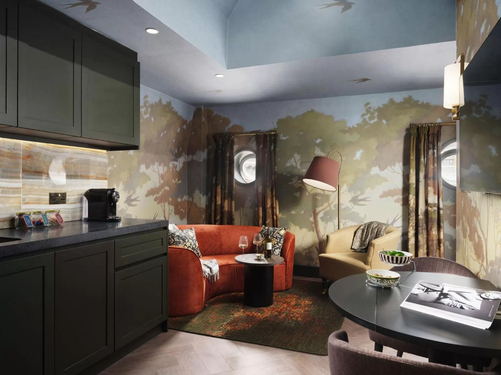 Seating area in The Other House South Kensington