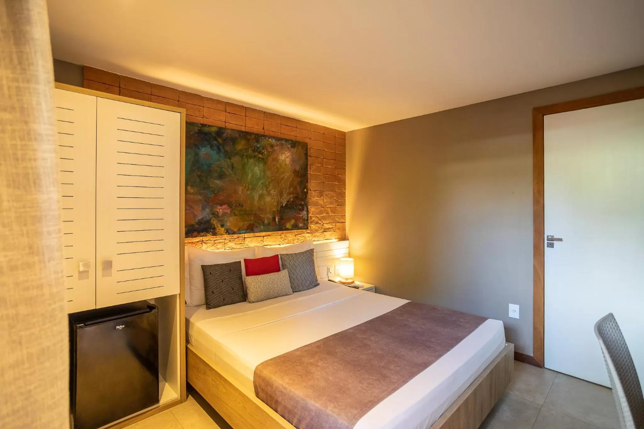 Bed in Bravo Pousada Design