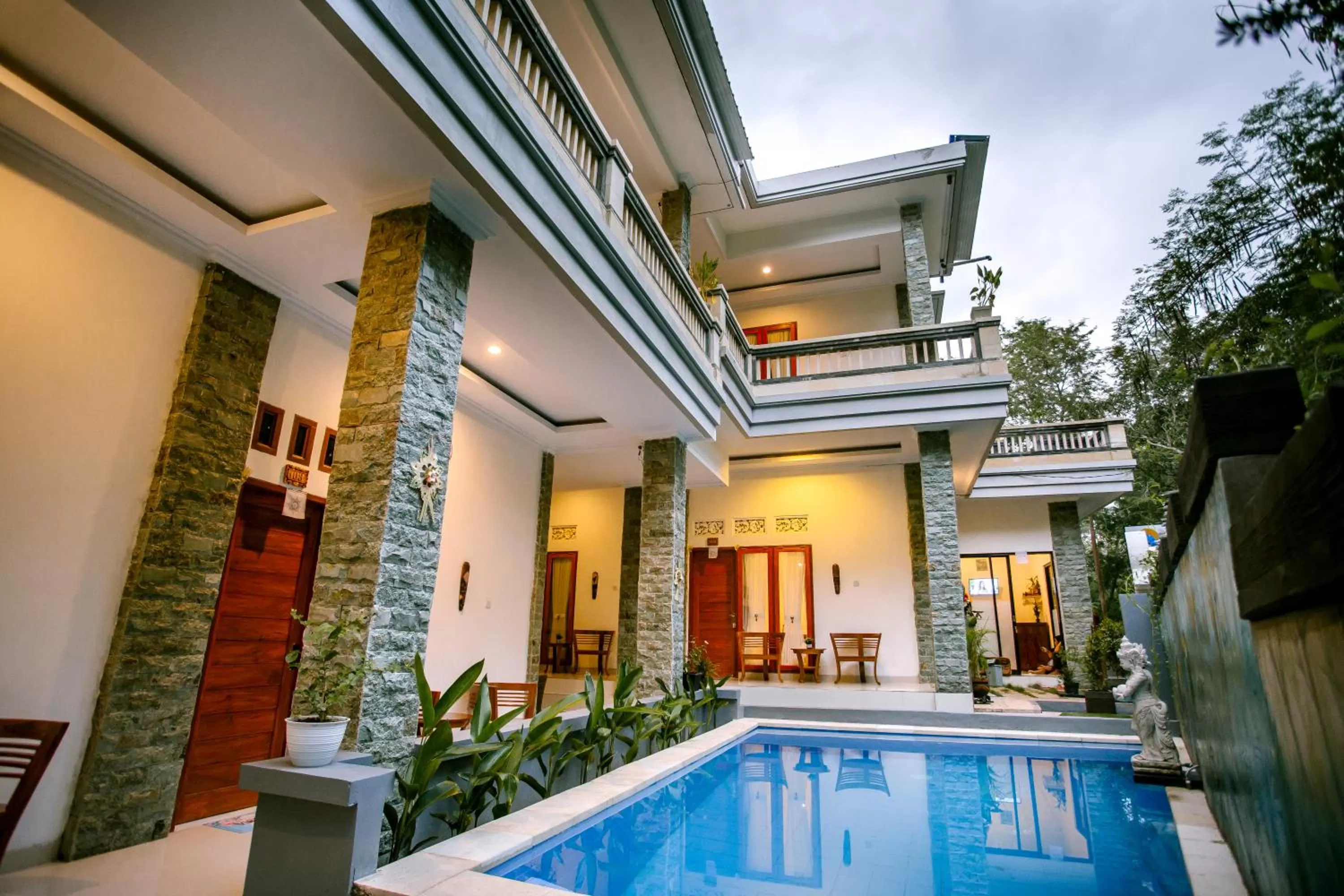 Property building in The Puncak Santhi Inn