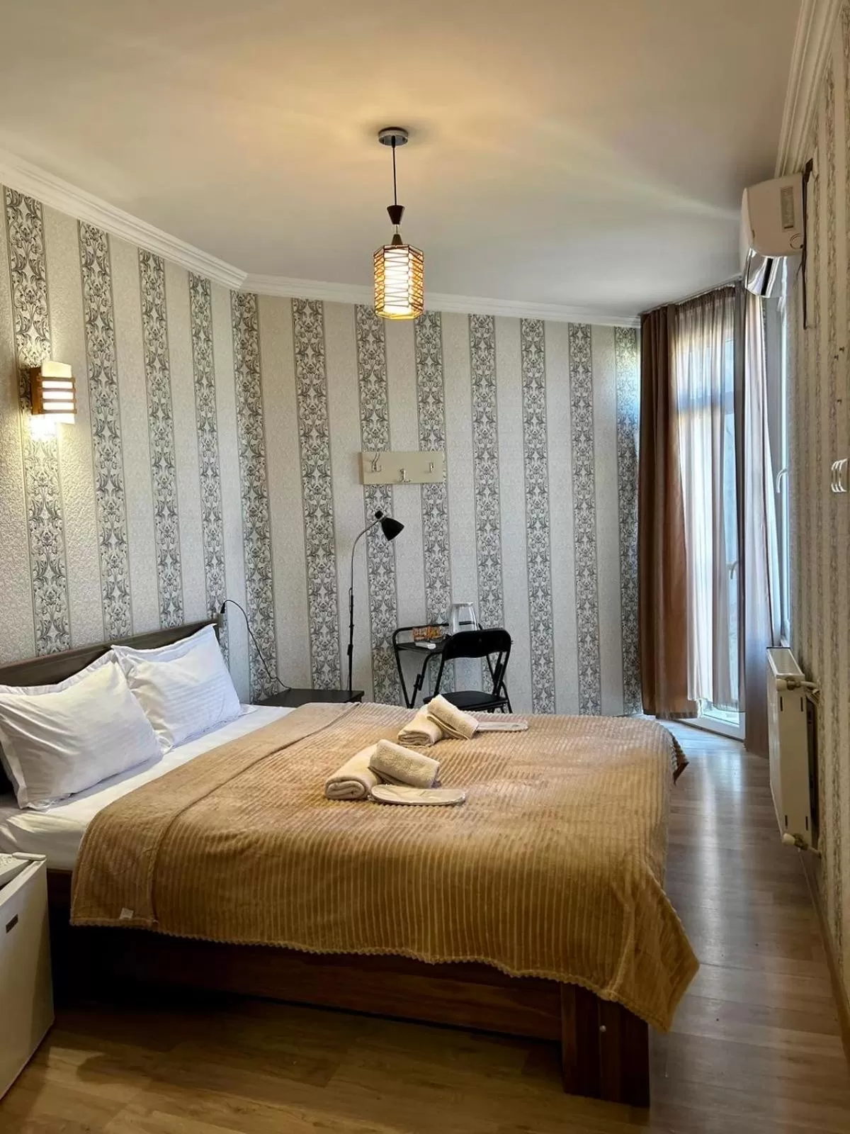 Bed in Hotel Marioni