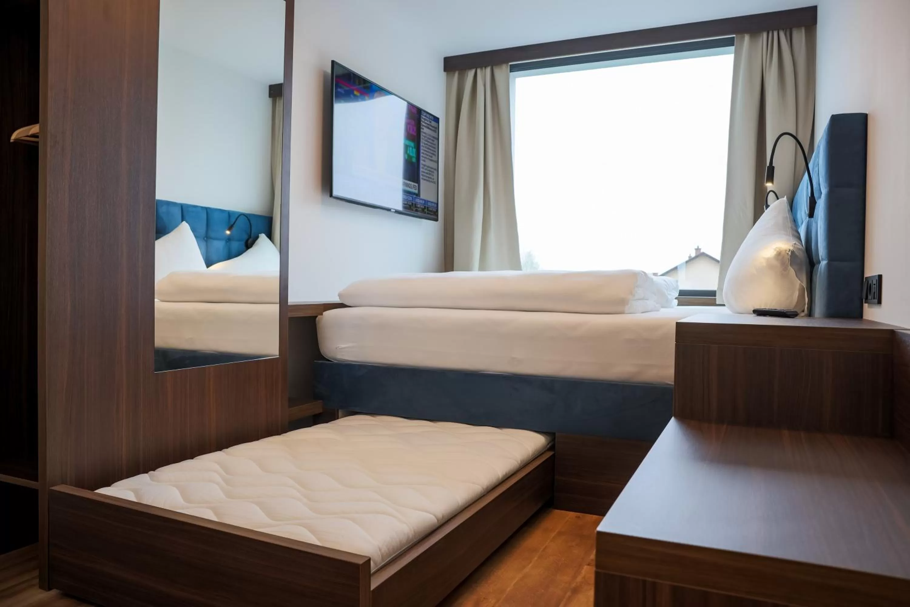 Bed in On The Way 24 - Sauna & Golfsimulator inklusive