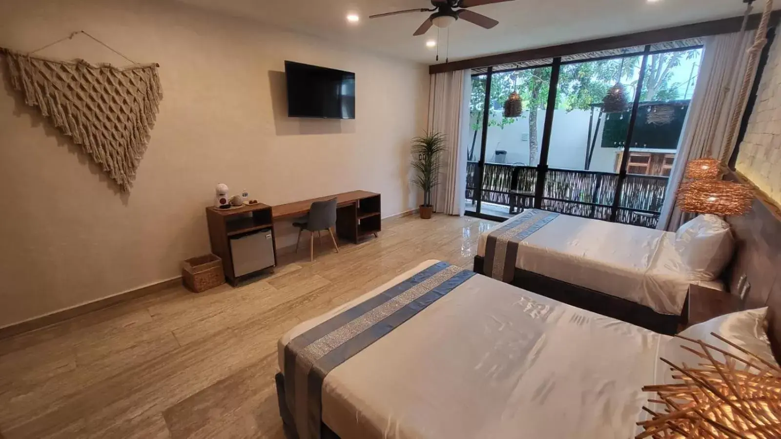 Deluxe Twin Room in Aktun Bacalar Deluxe Twin Room in Aktun Bacalar