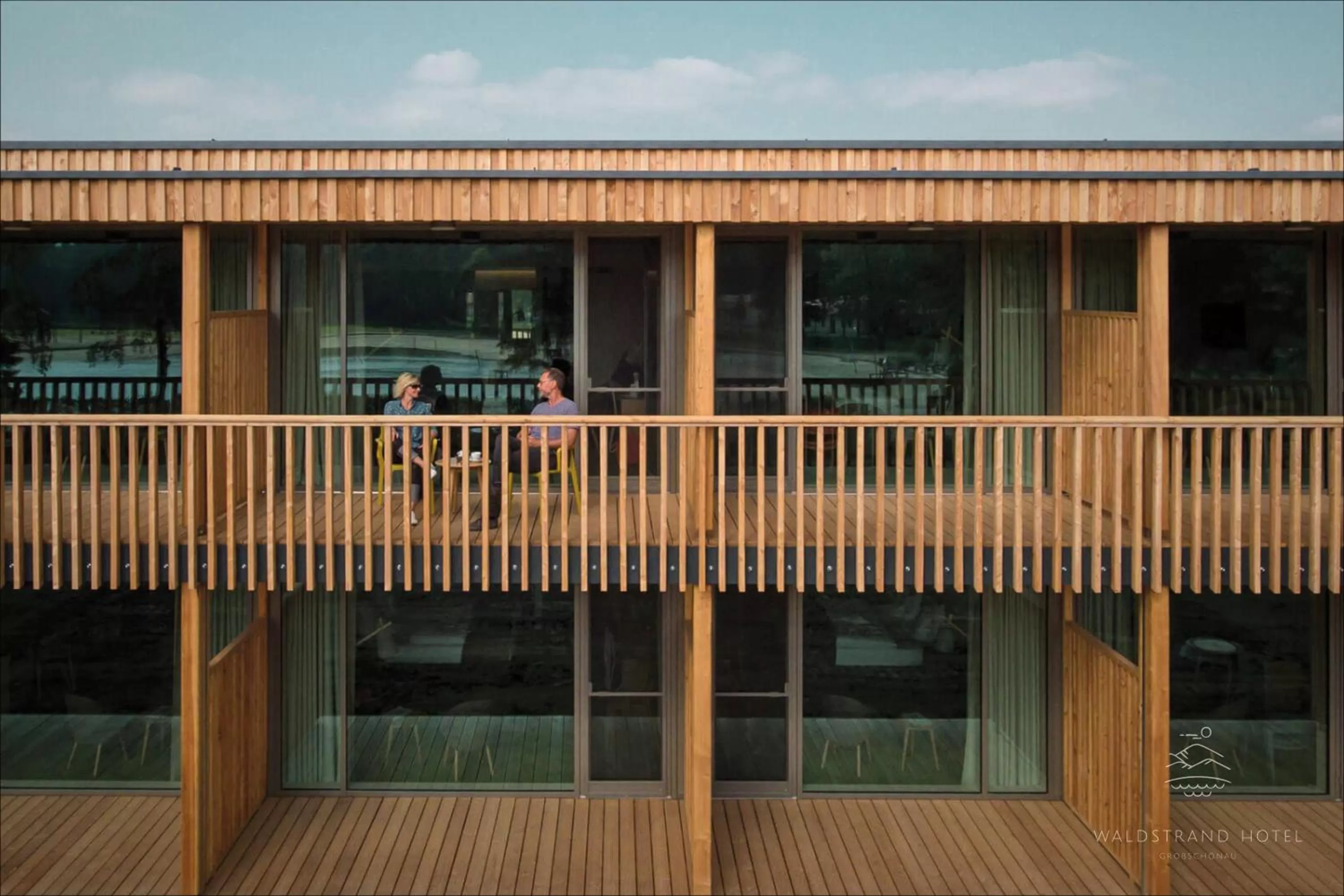 Balcony/Terrace, Property Building in Waldstrand-Hotel Großschönau