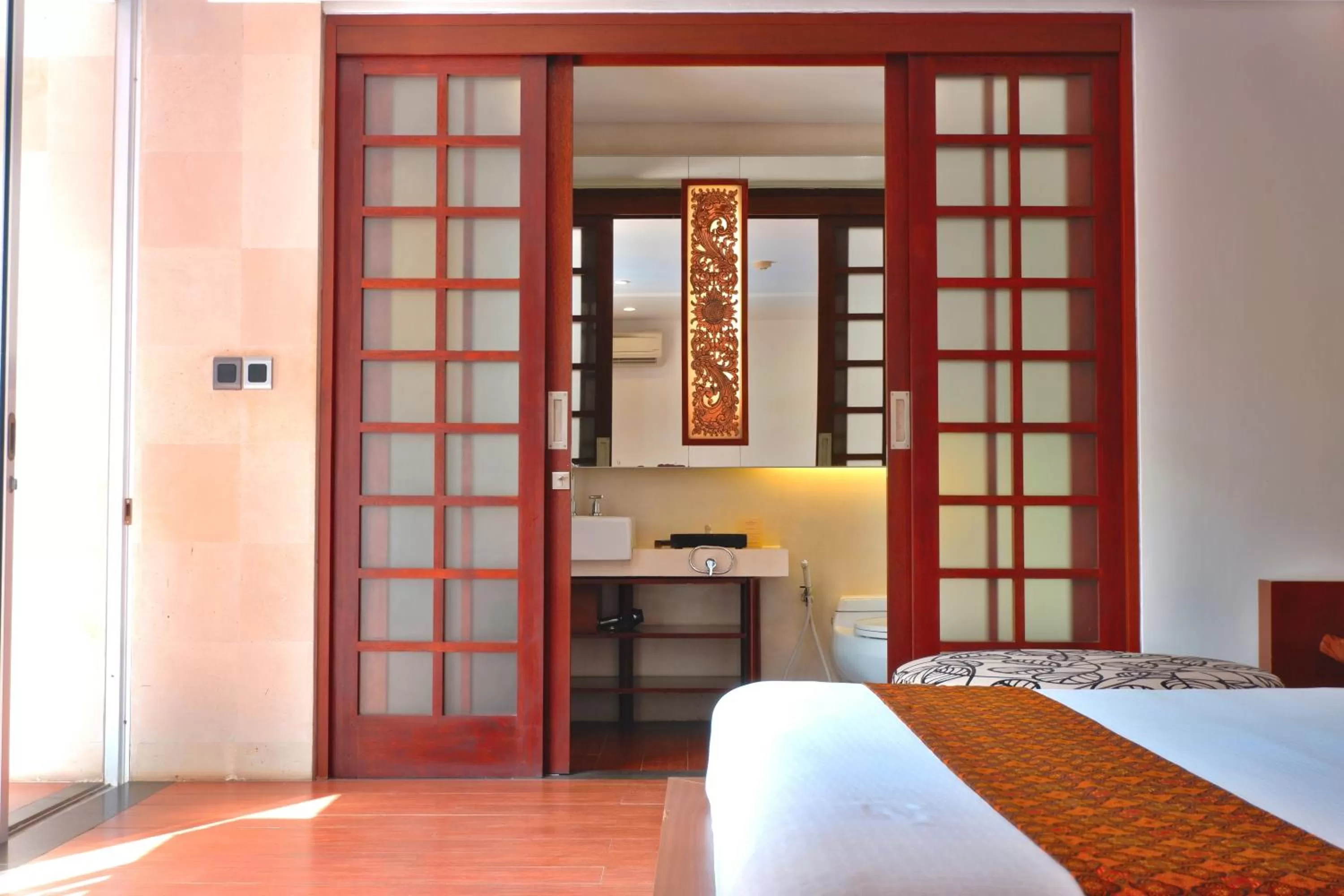 Bathroom, Bed in Puri Hiromi Boutique Residence