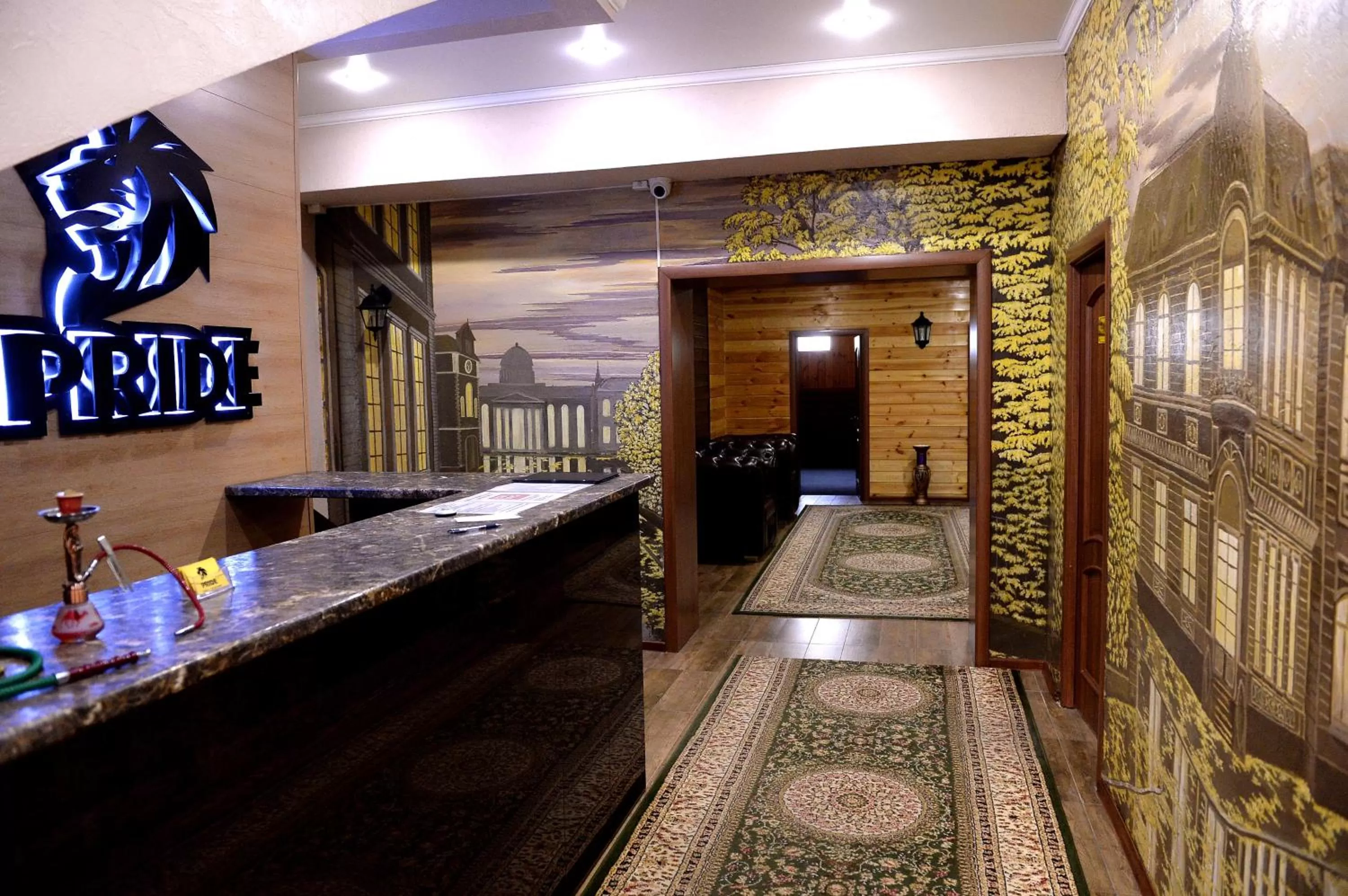 Lobby or reception in Pride Hotel