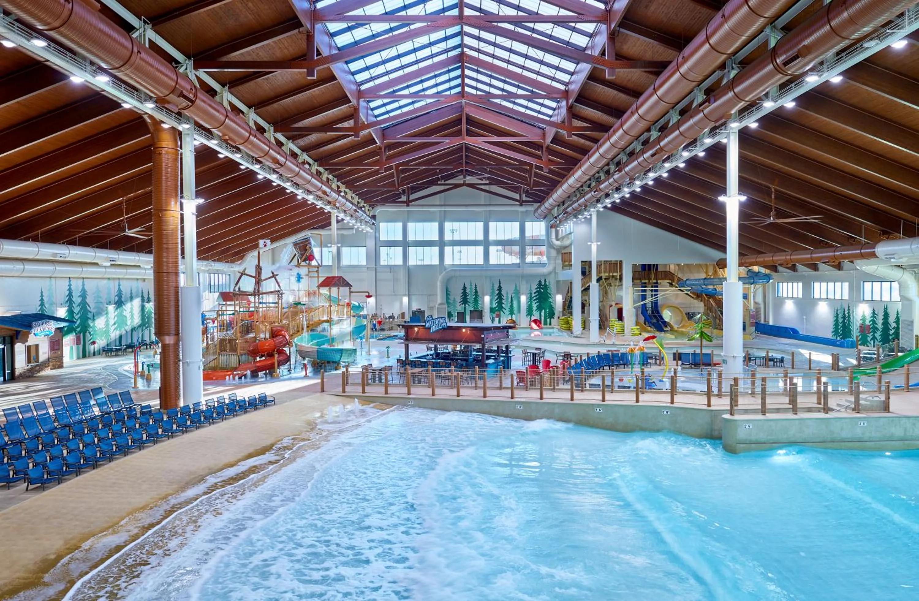 Aqua park in Great Wolf Lodge Arizona