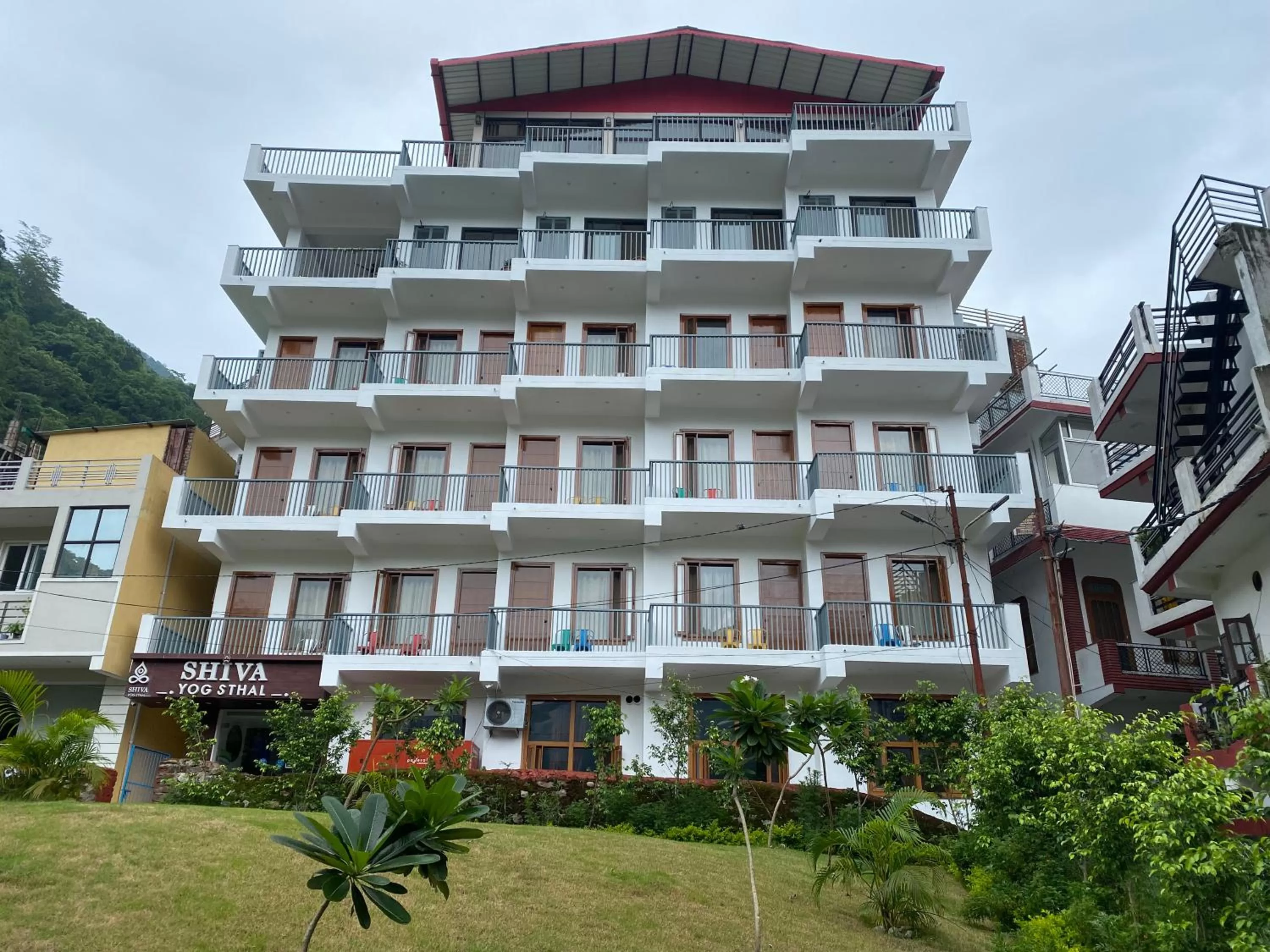 Property building in Hotel Shiva Yog Sthal