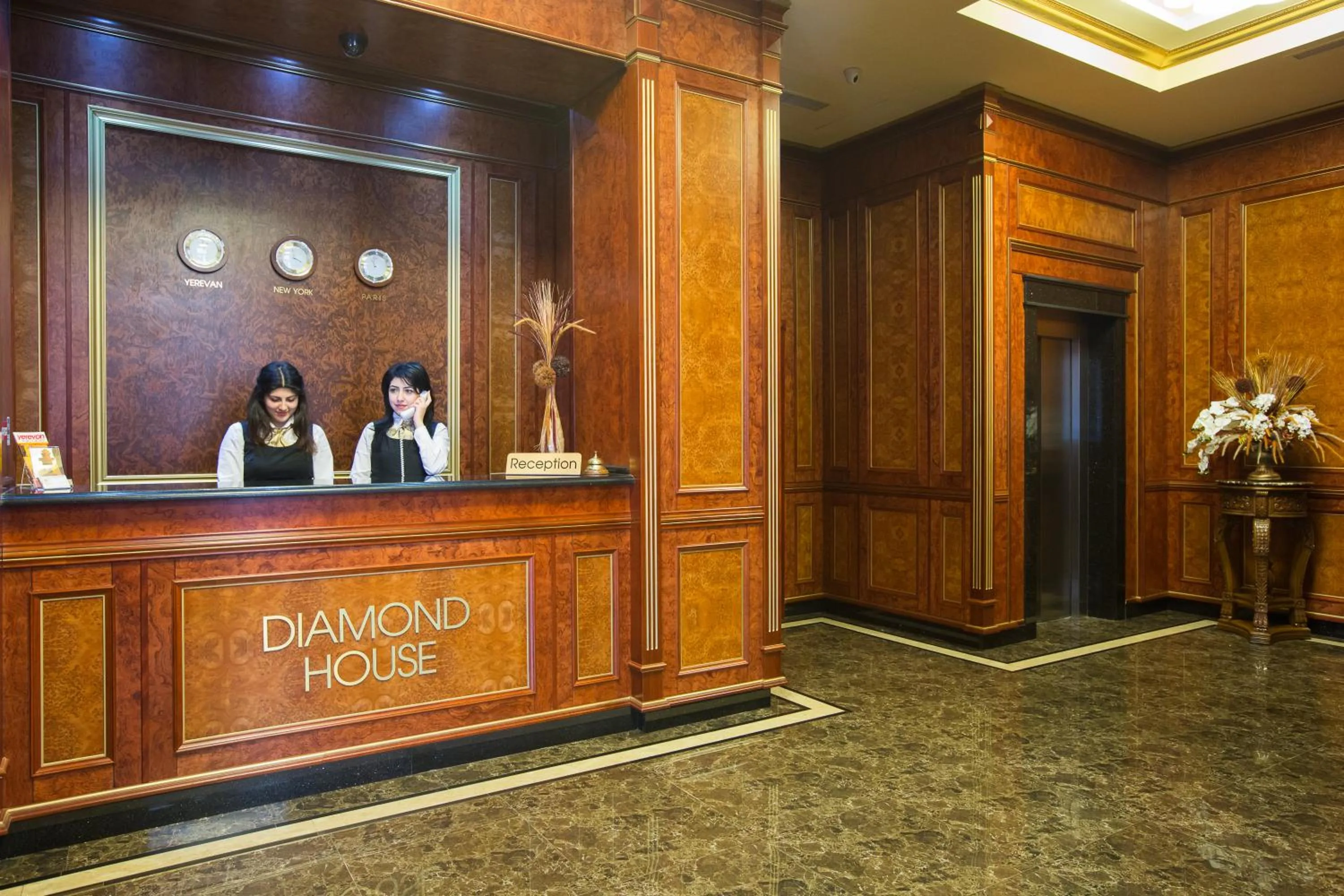 Staff in Diamond Hotel Yerevan