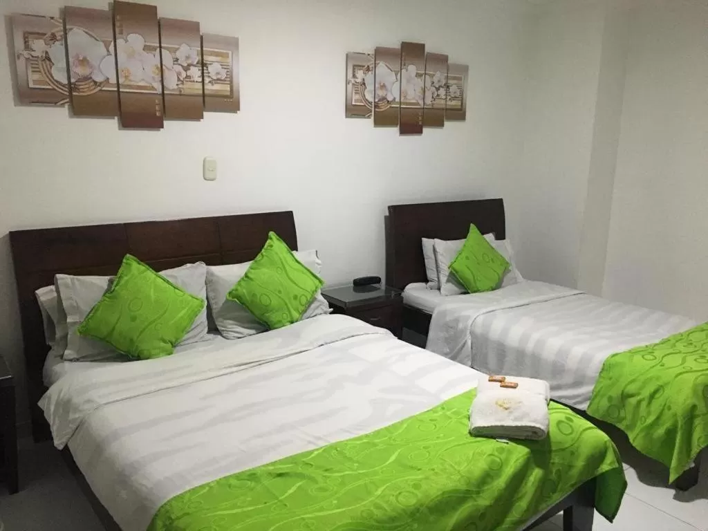 Bed in Hotel Fénix Real Bogotá