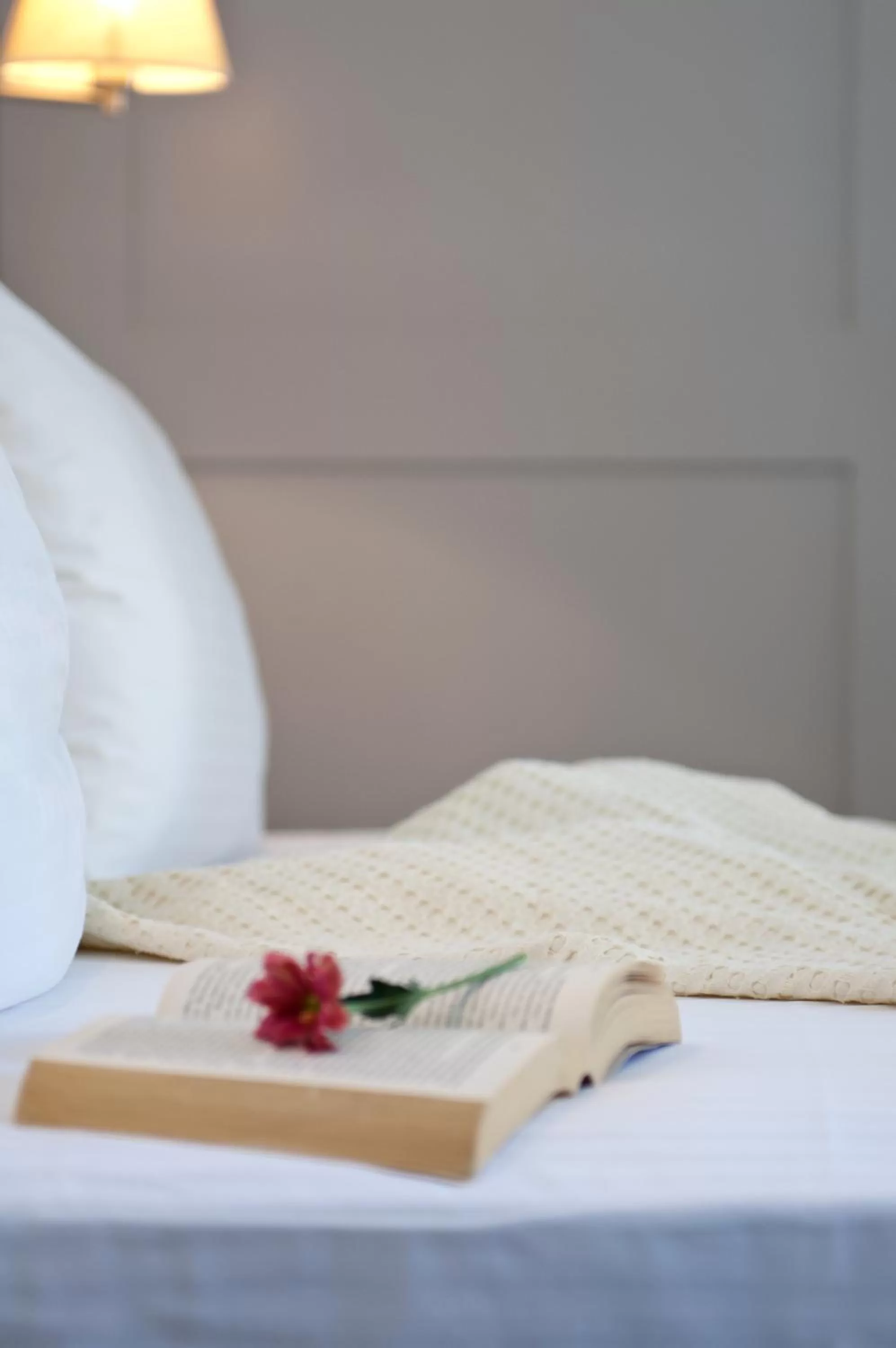 Bed in Elena Hotel Mykonos