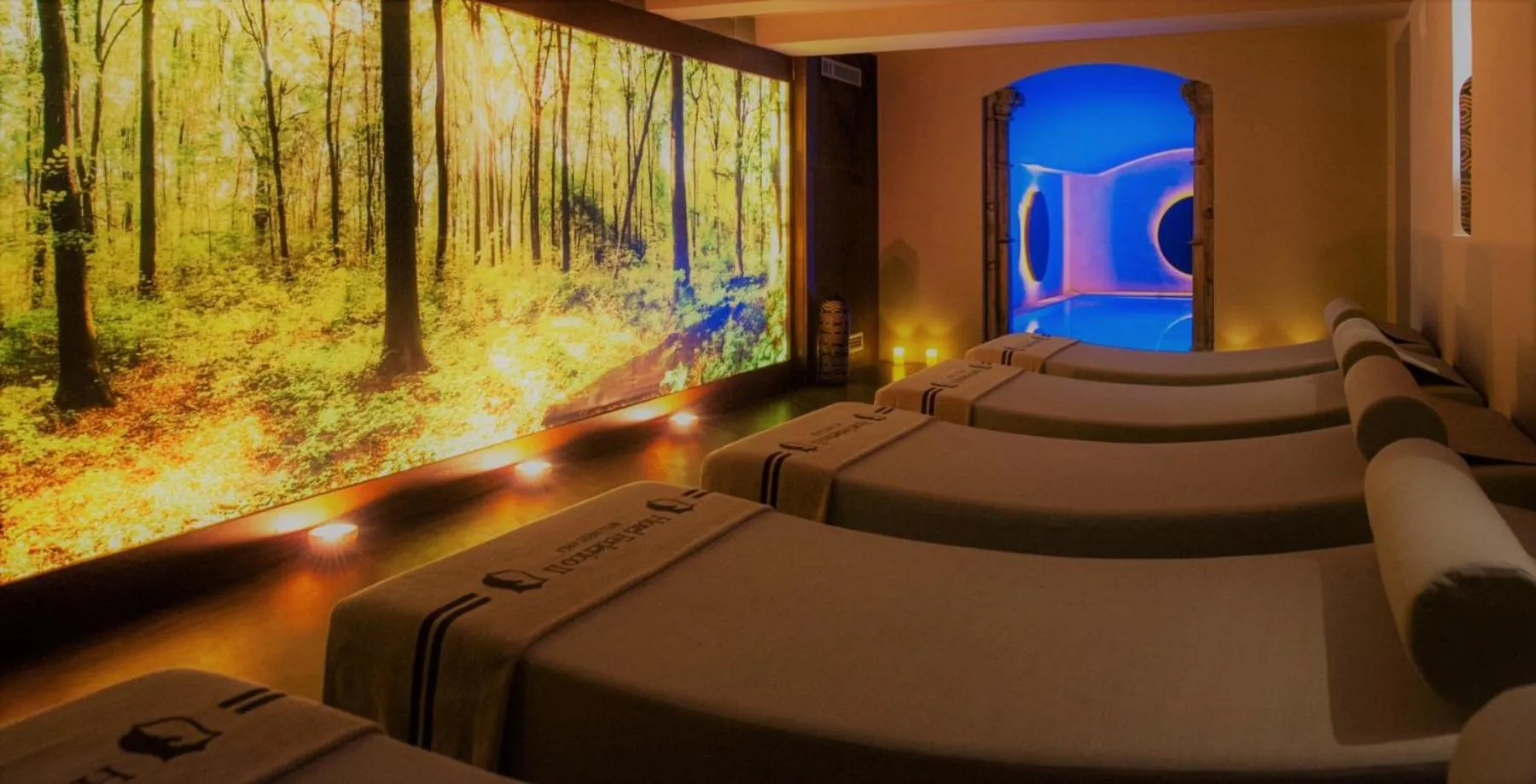 Spa and wellness centre/facilities in Hotel Federico II Central Palace