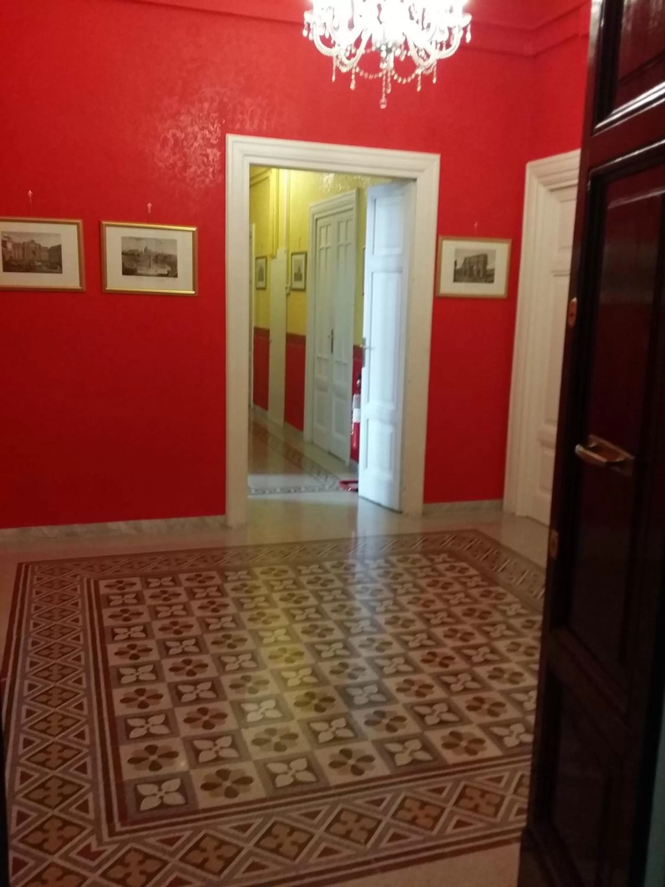 Lobby or reception in La Breccia A Porta Pia