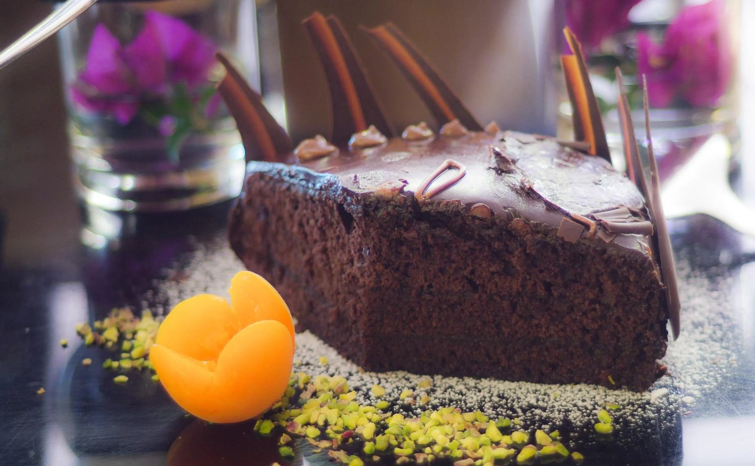 Food close-up in Caesar's Hotel