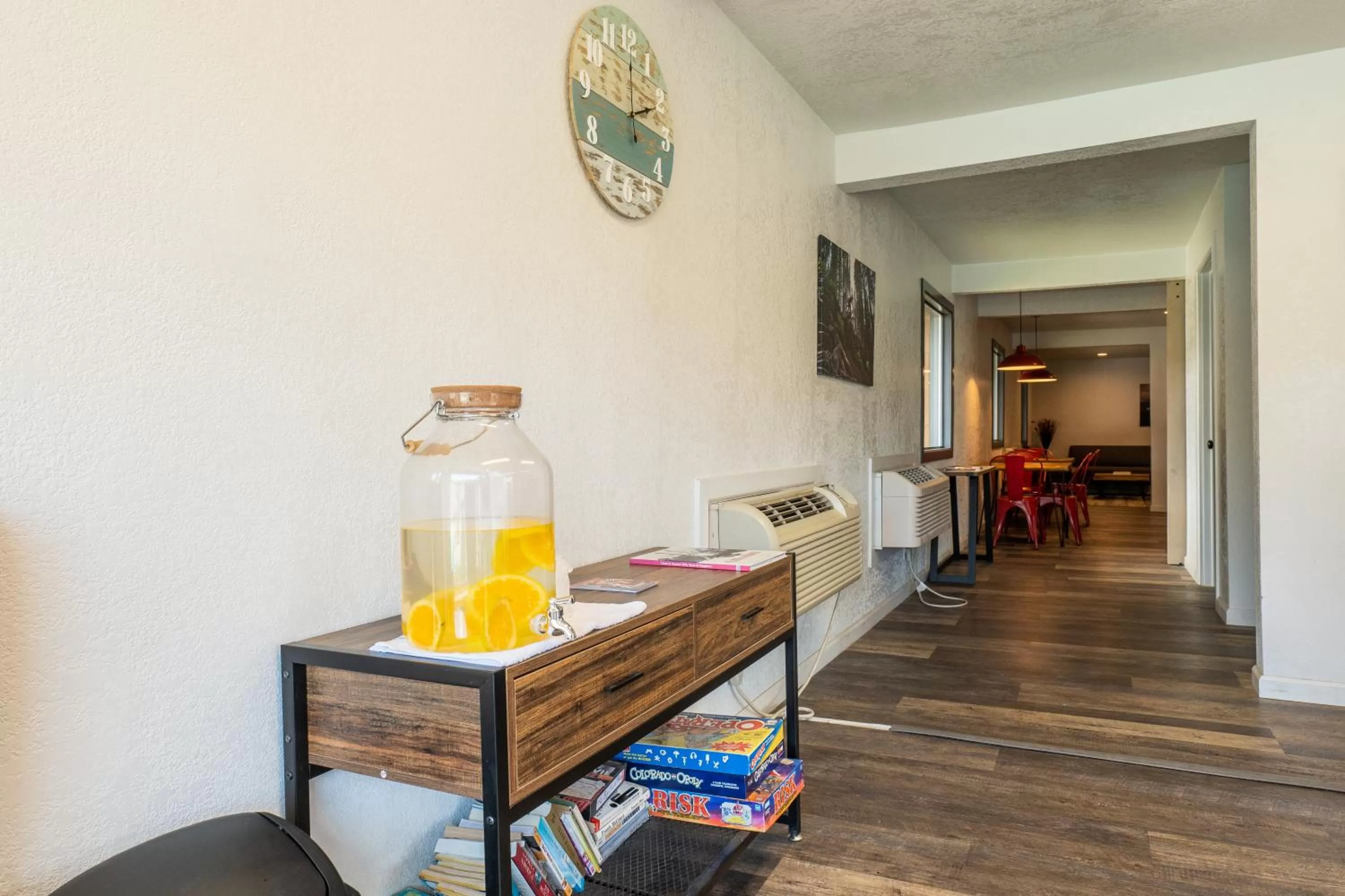 Lobby or reception in The Junction Hotel and Hostel