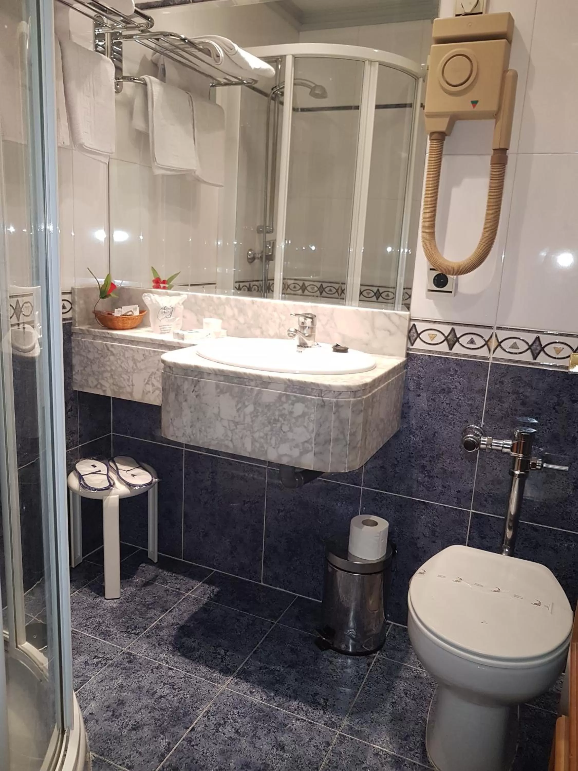 Bathroom in Hotel Castellano I