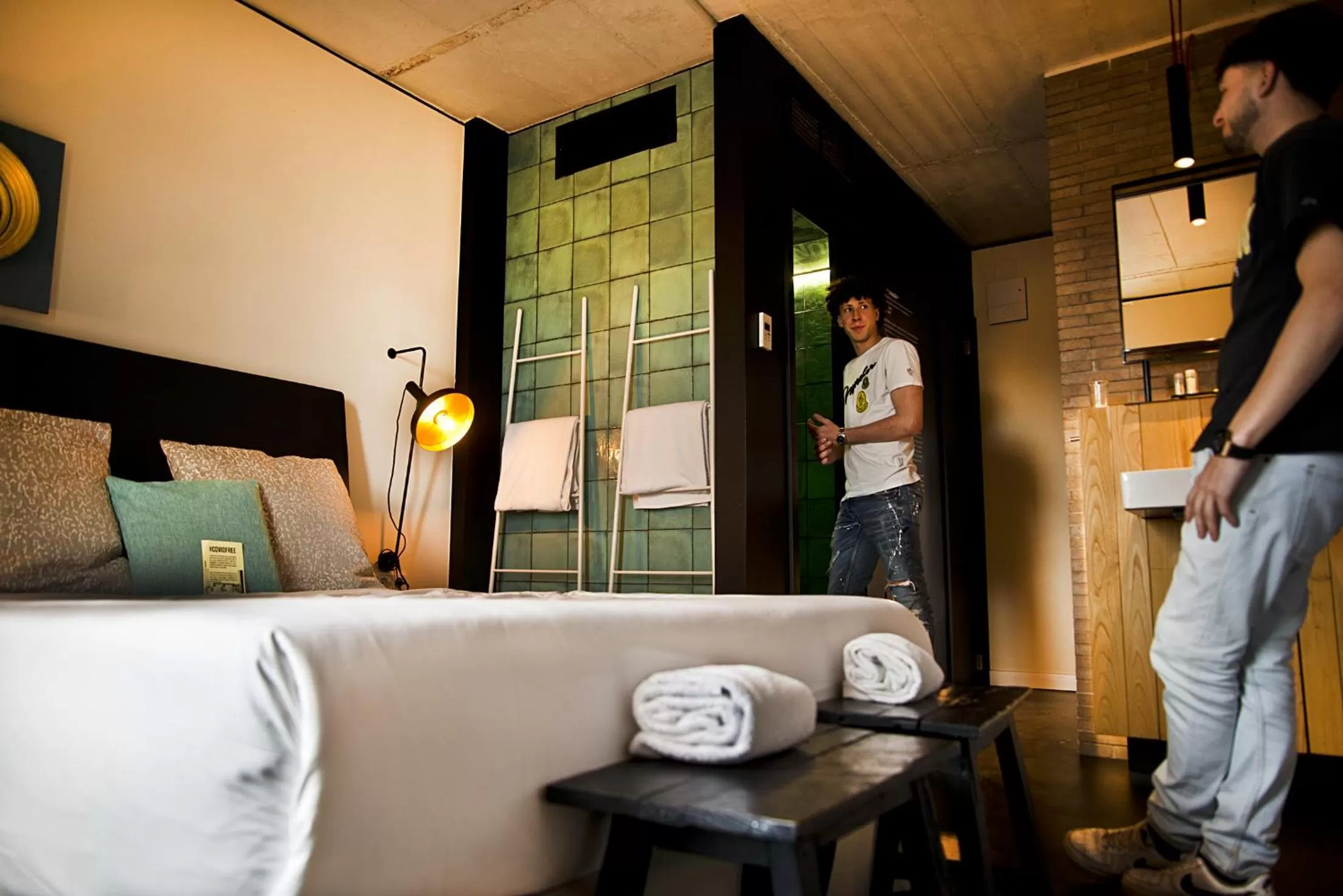 People in Bastardo Hostel