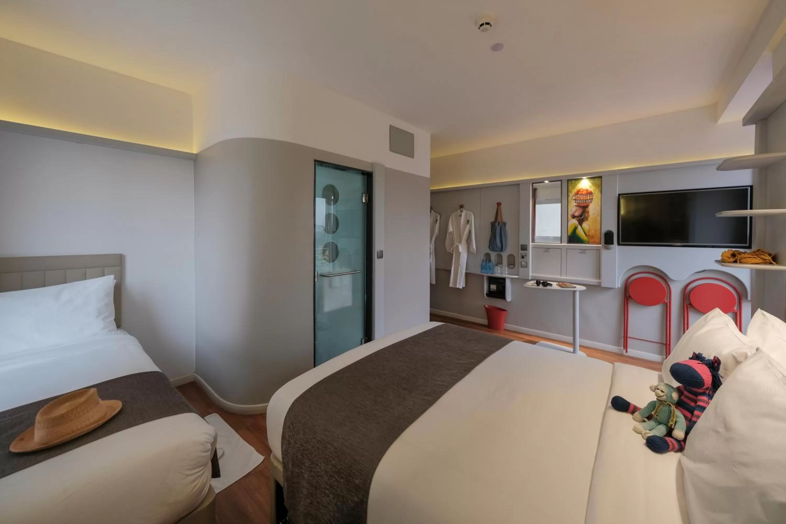 Photo of the whole room, Bed in ibis Styles - Nairobi, Westlands